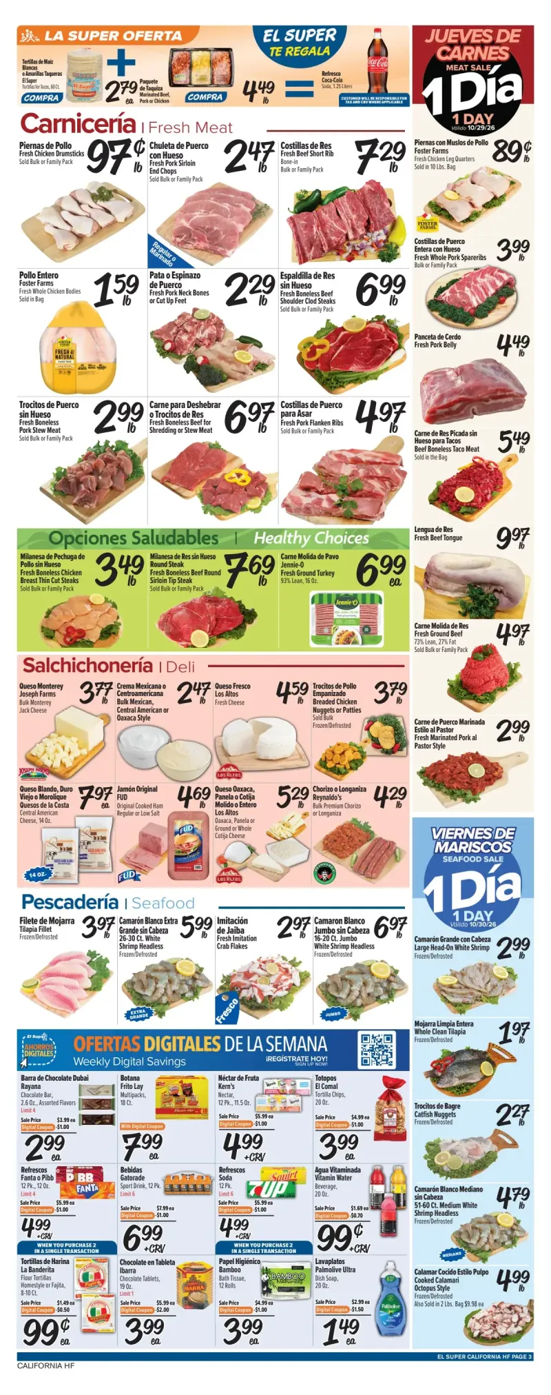 EL SUPER weekly ad Oct 28 – Nov 3, 2026 – page 3