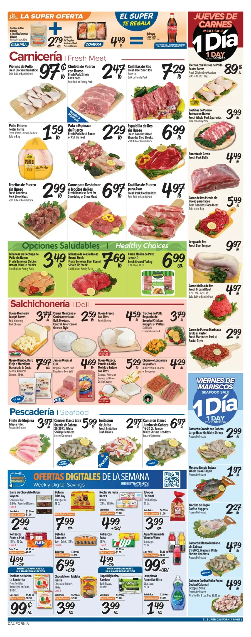 EL SUPER weekly ad Oct 28 – Nov 3, 2026 – page 3