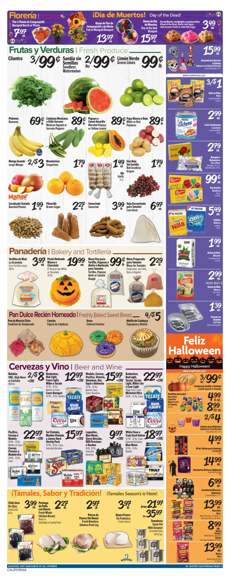 EL SUPER weekly ad Oct 28 – Nov 3, 2026 – page 4