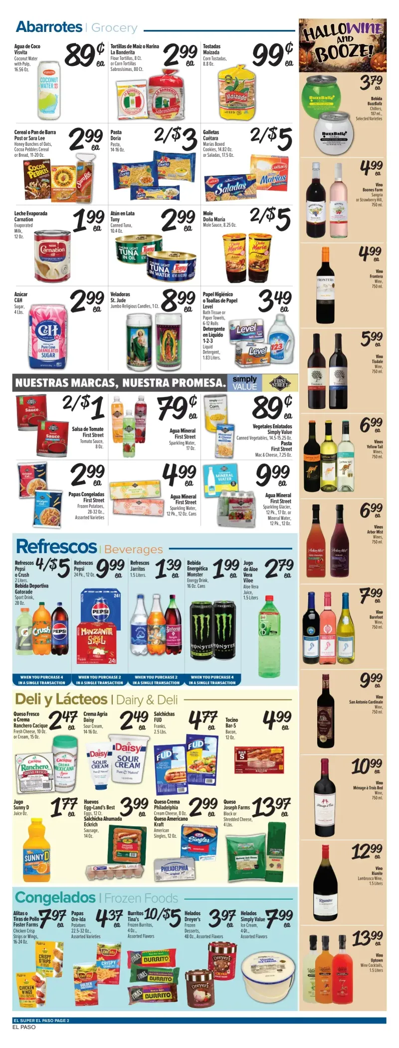 EL SUPER weekly ad Oct 28 – Nov 3, 2026 – page 2