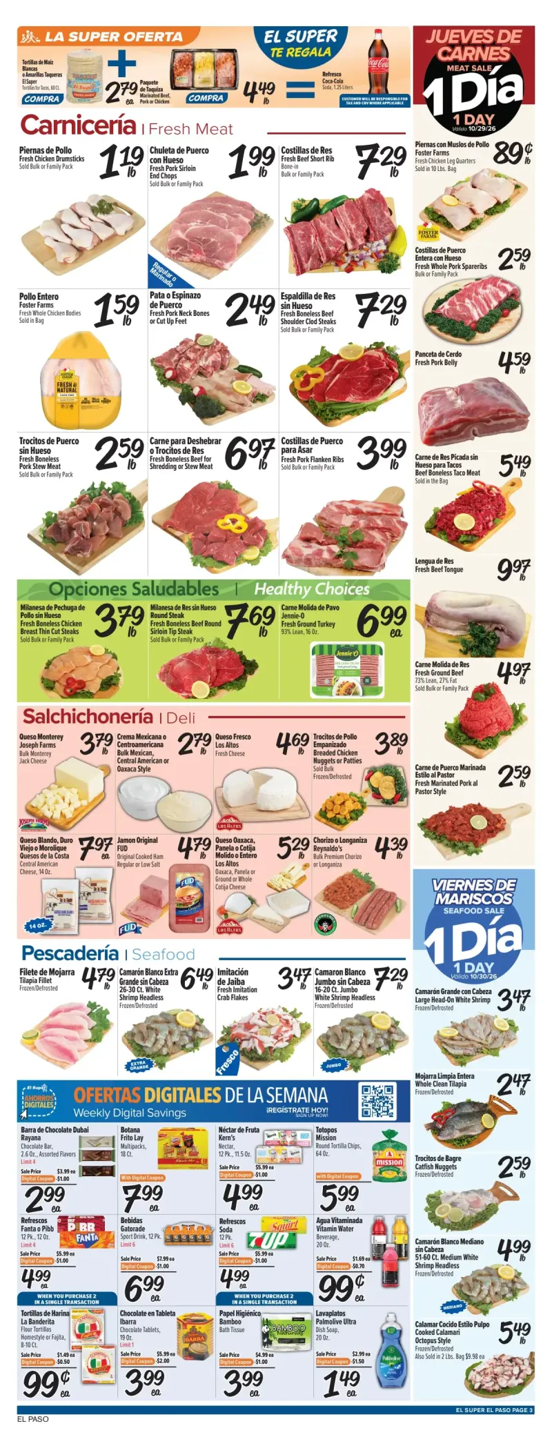EL SUPER weekly ad Oct 28 – Nov 3, 2026 – page 3