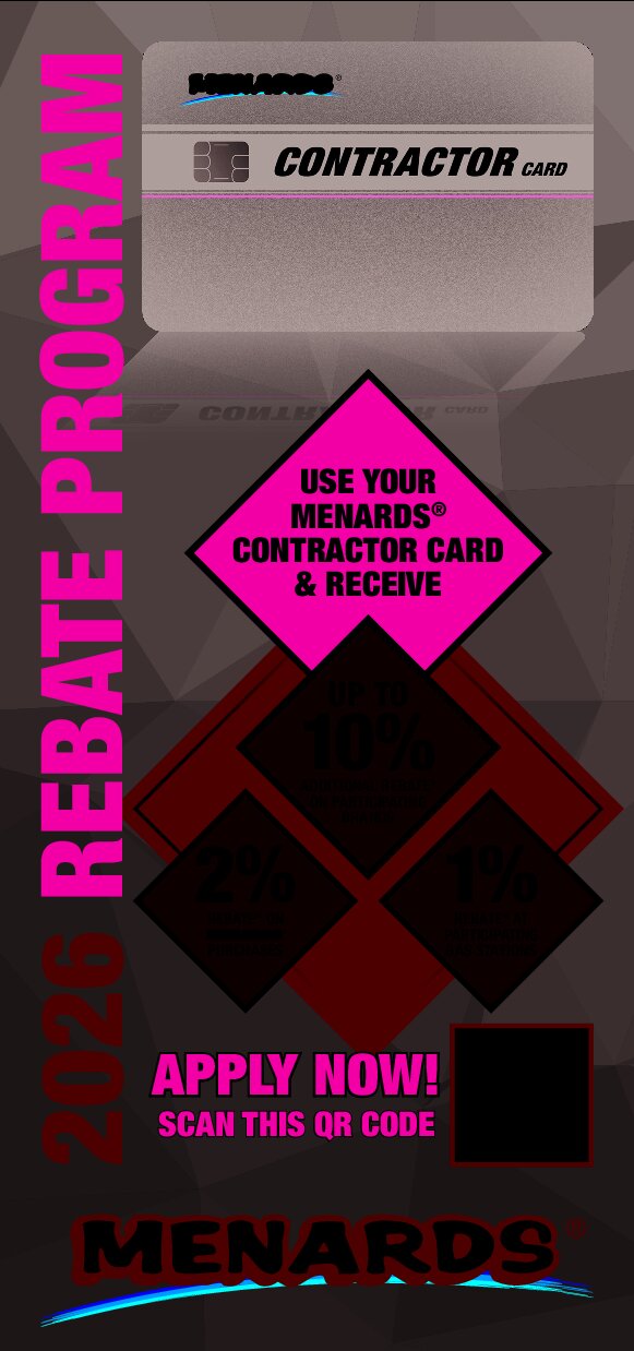 Contractor Card Brochure - Page 1