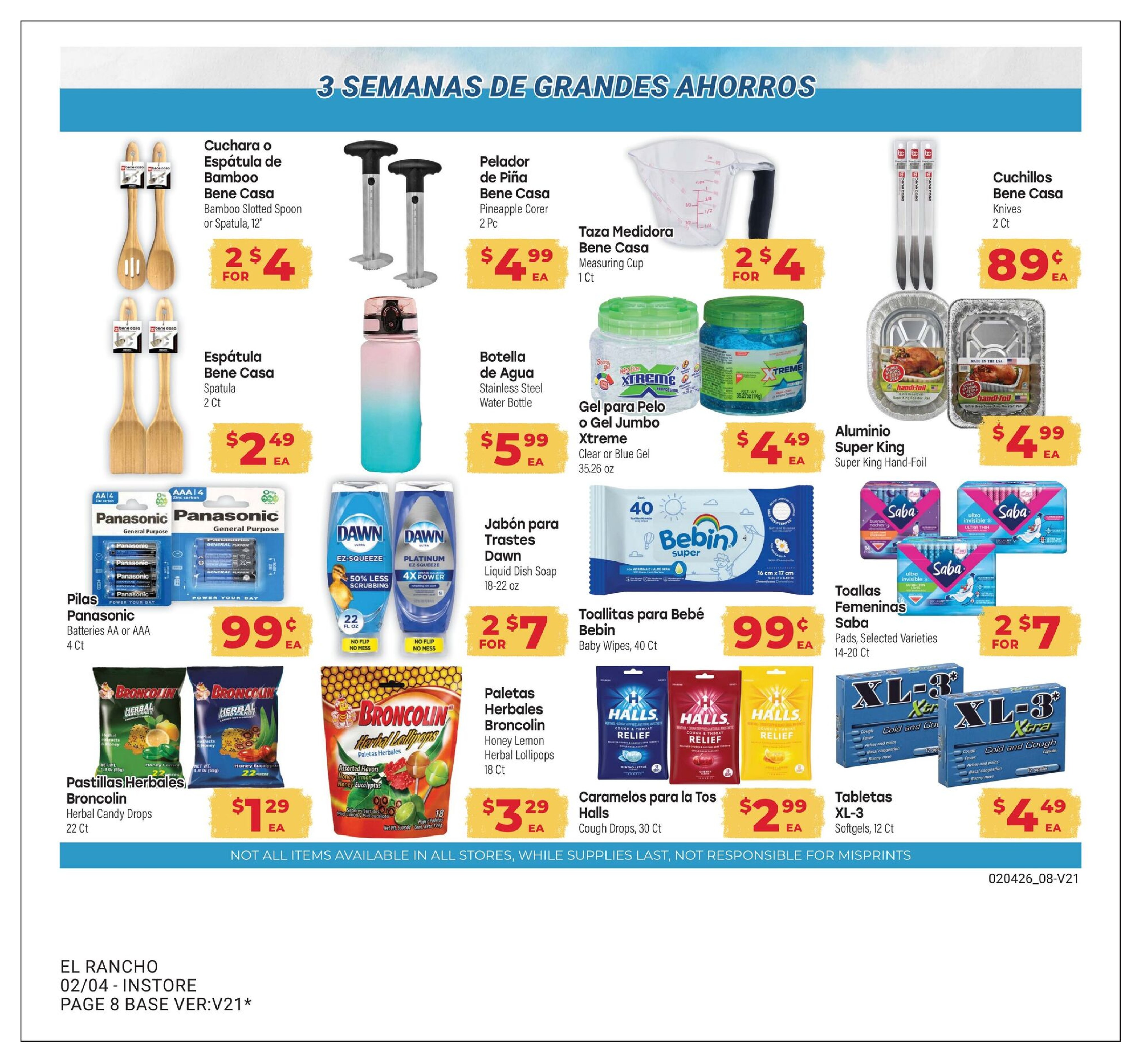 Monthly Savings Guide - Page 8