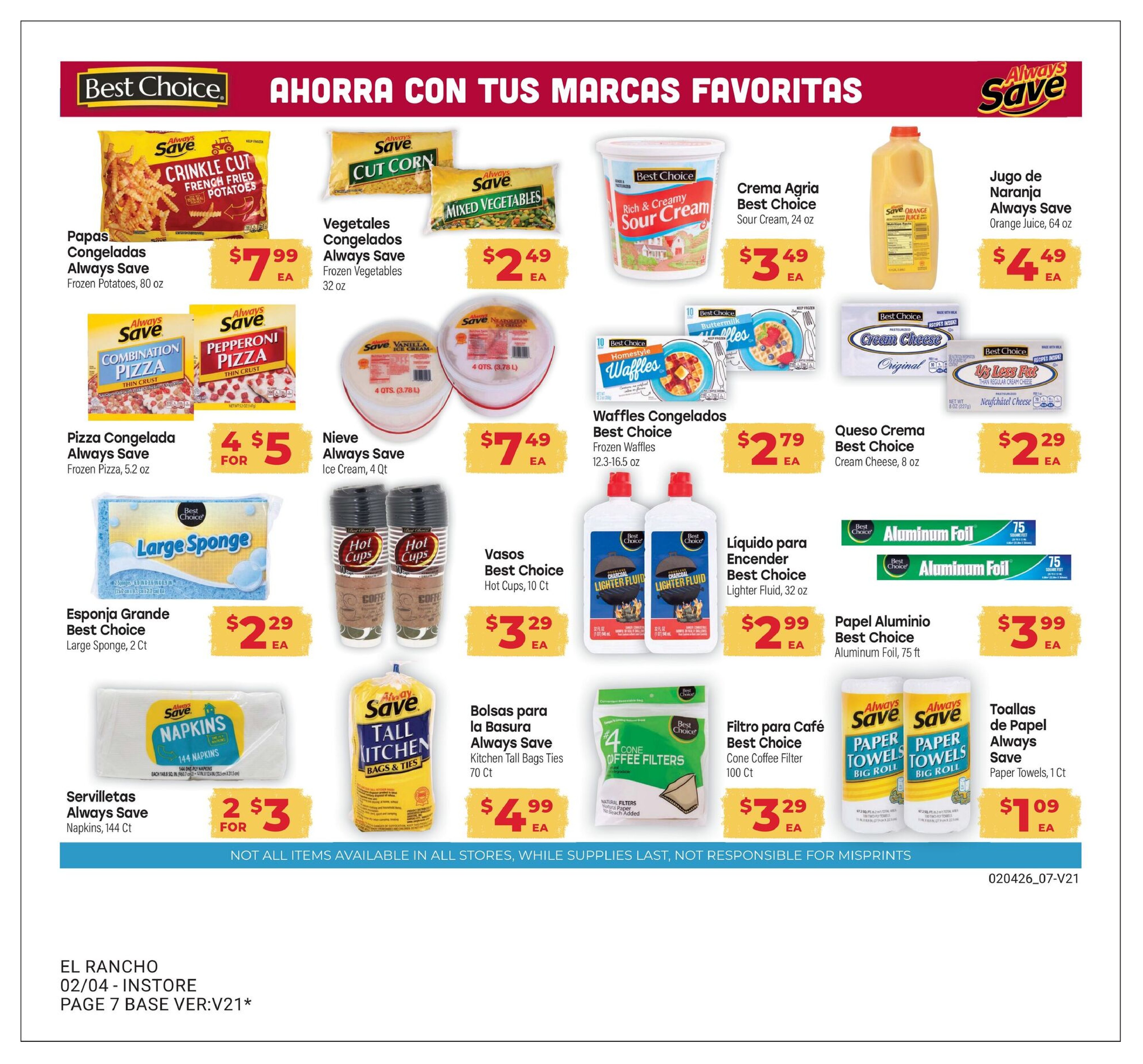 Monthly Savings Guide - Page 7