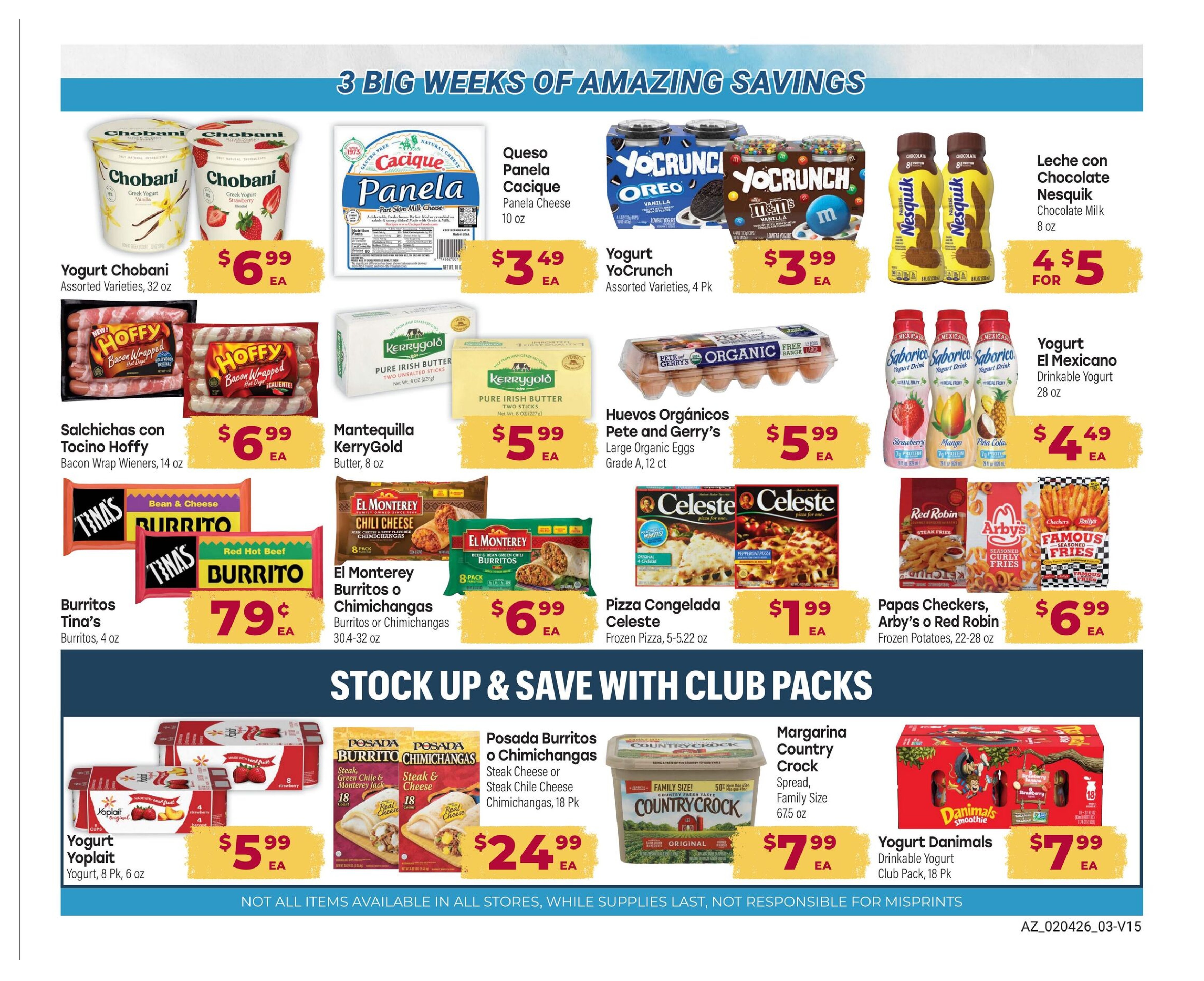 Monthly Savings Guide - Page 3