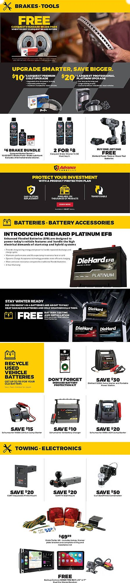 Advance Auto Parts flyer - Page 4