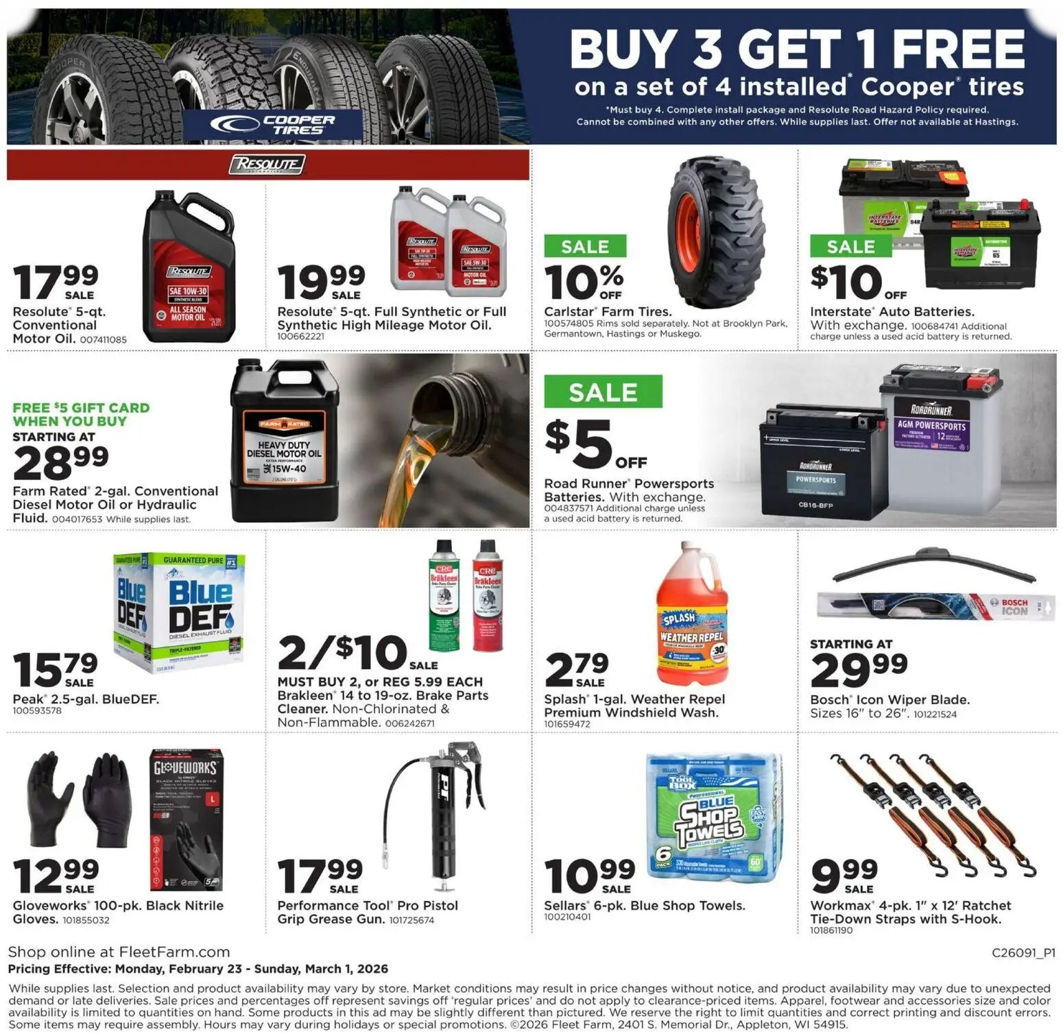 Mills Fleet Farm offer from 02/23/2026 - Page 19