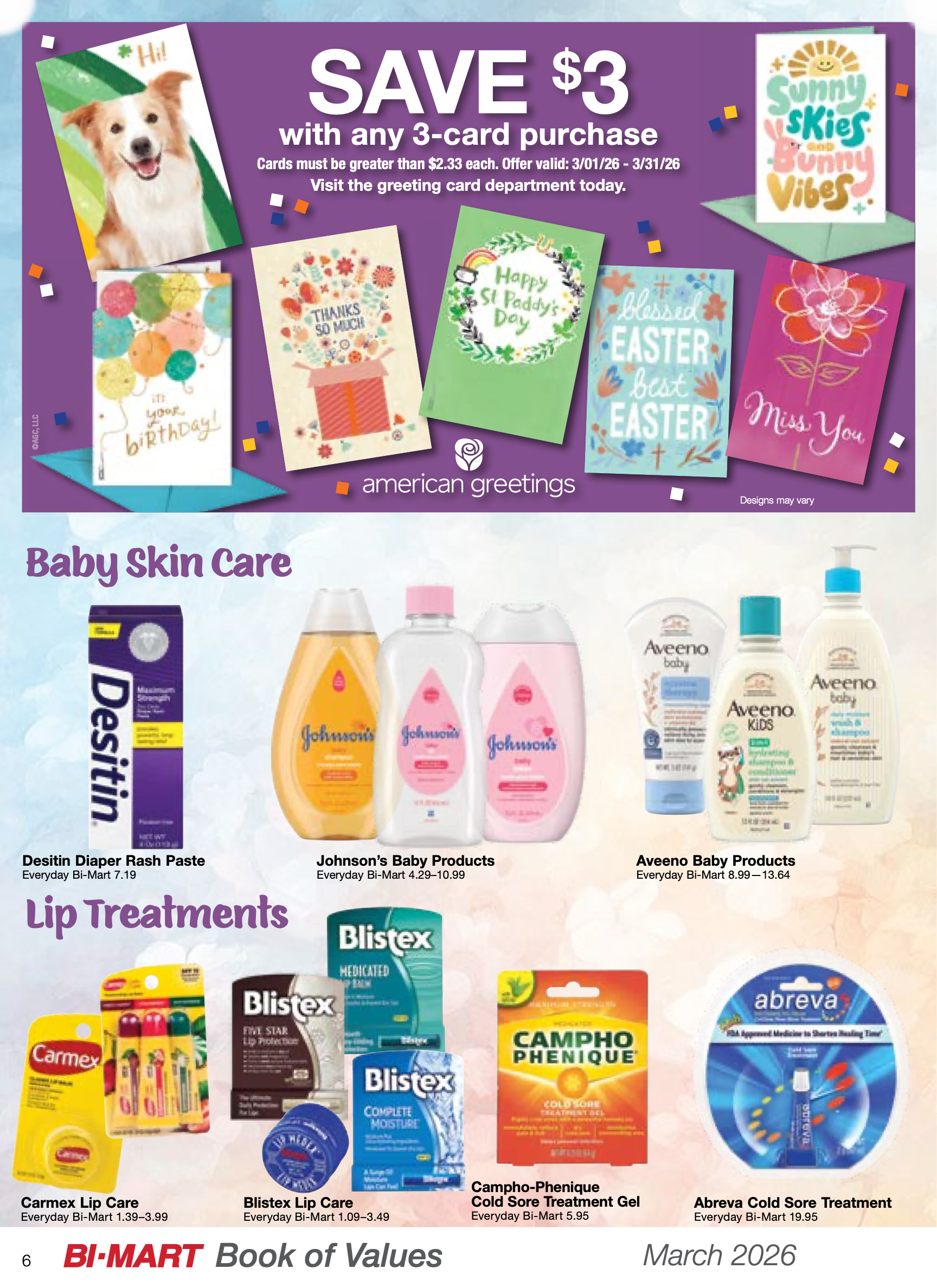 March Health & Beauty Book of Values - Page 6