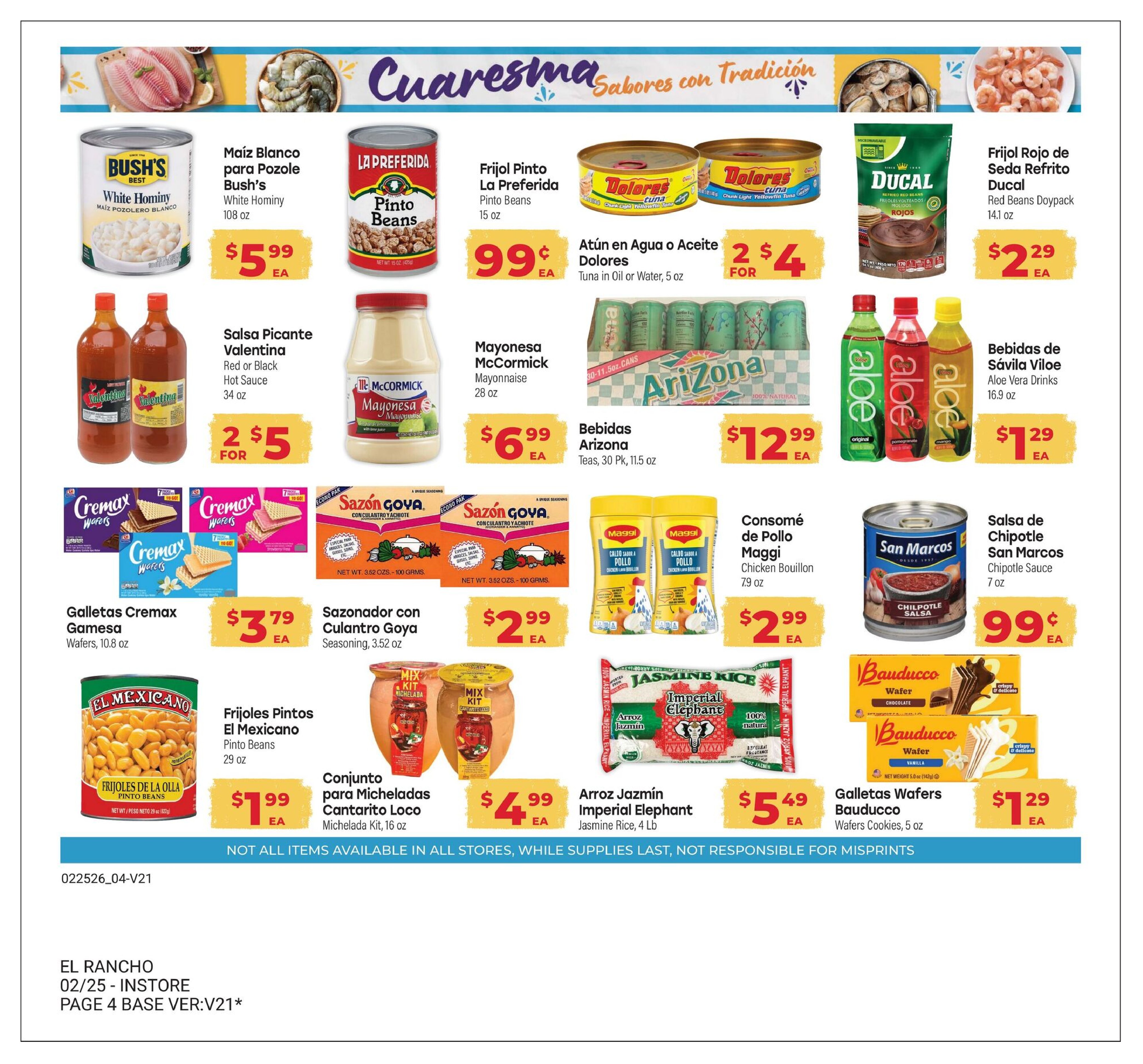 Monthly Savings Guide - Page 4