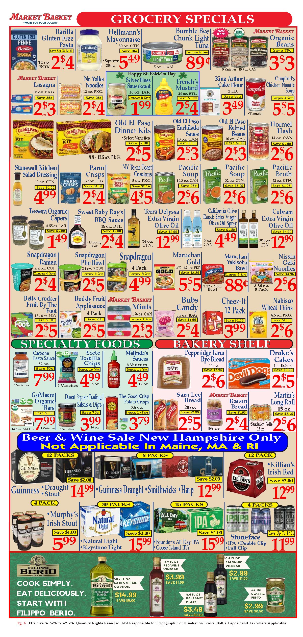 Market Basket - Page 6