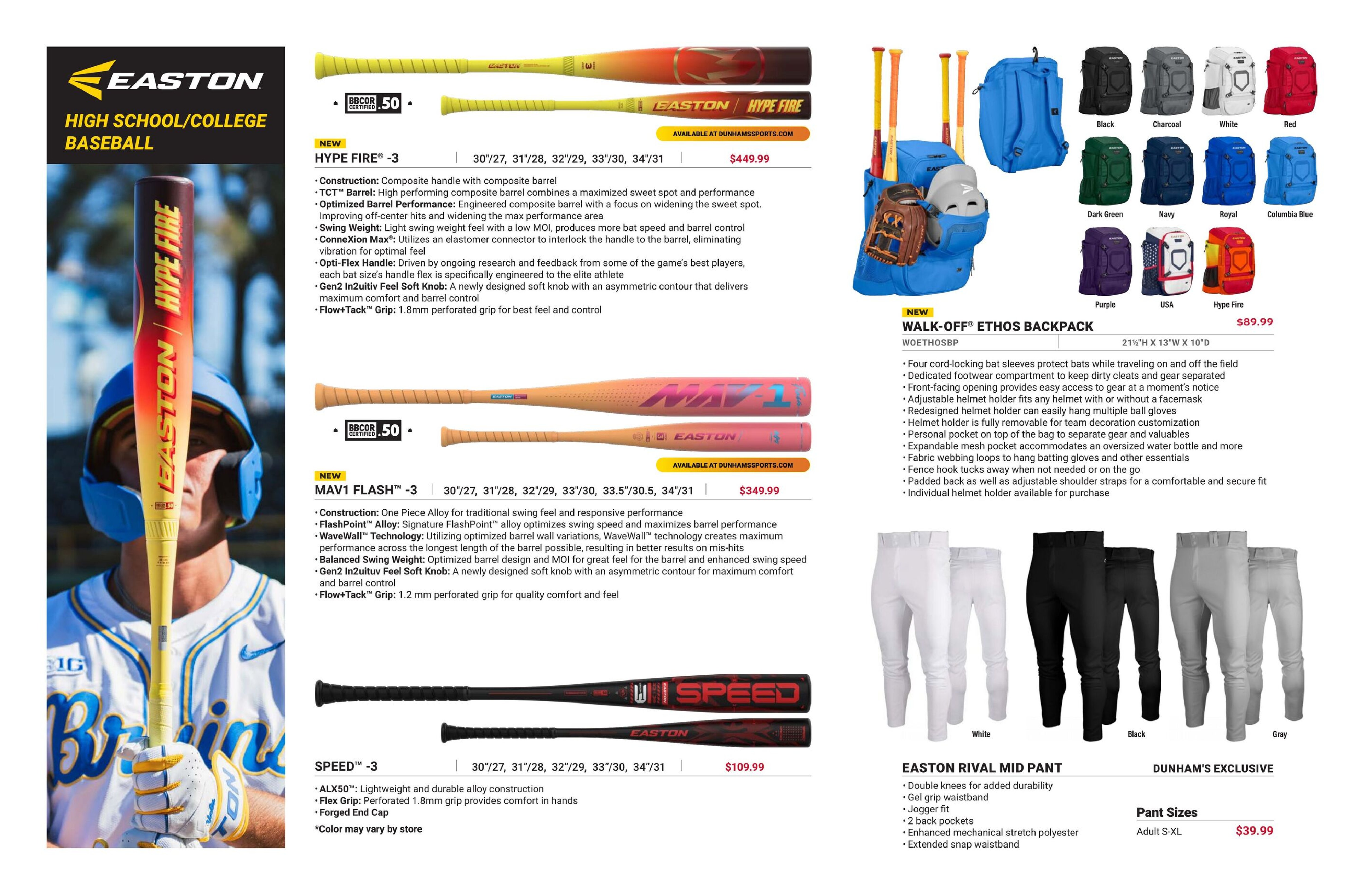 Rawlings & Easton Baseball & Softball Guide - Page 3