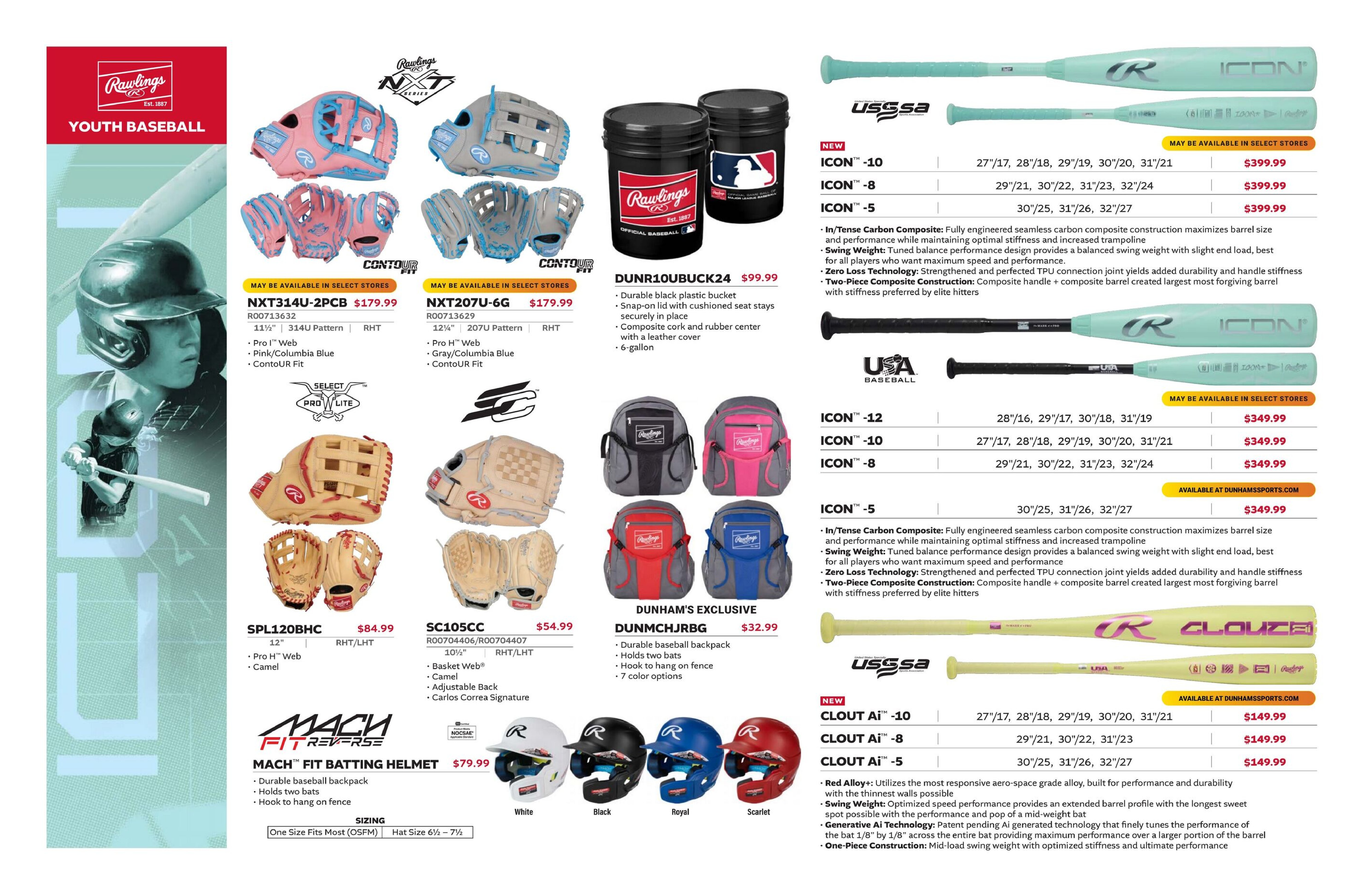 Rawlings & Easton Baseball & Softball Guide - Page 5