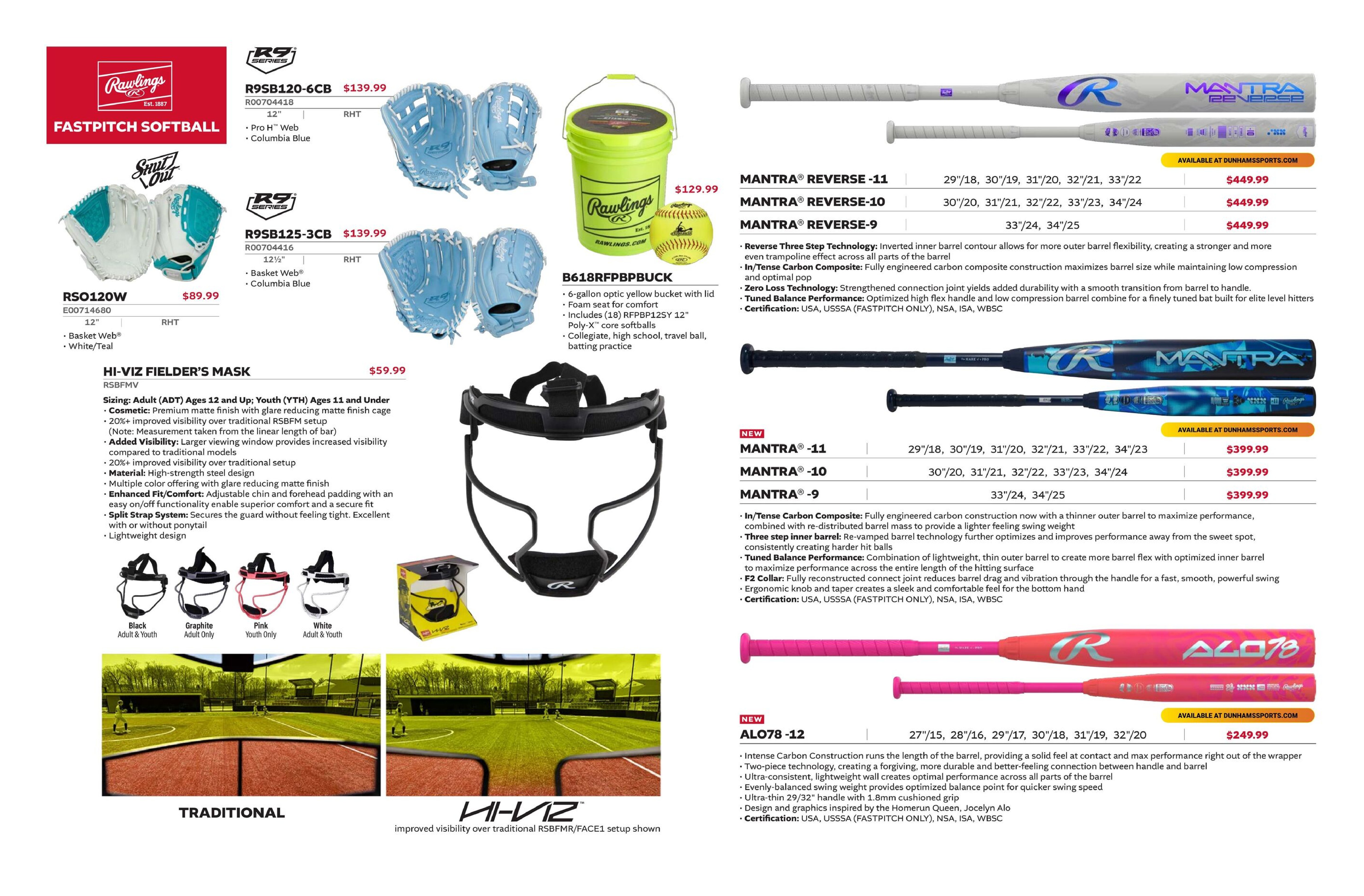 Rawlings & Easton Baseball & Softball Guide - Page 9