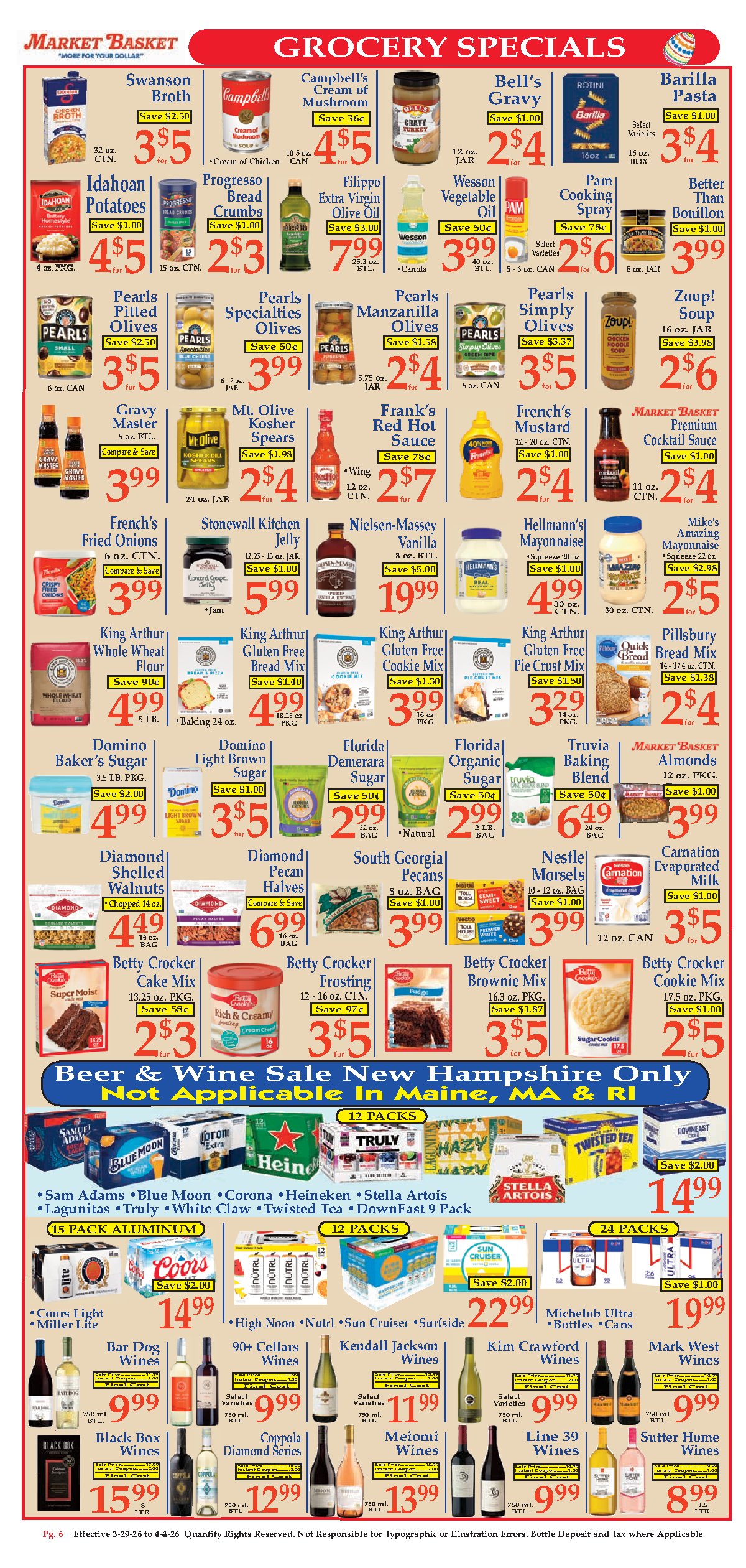 Market Basket - Page 6