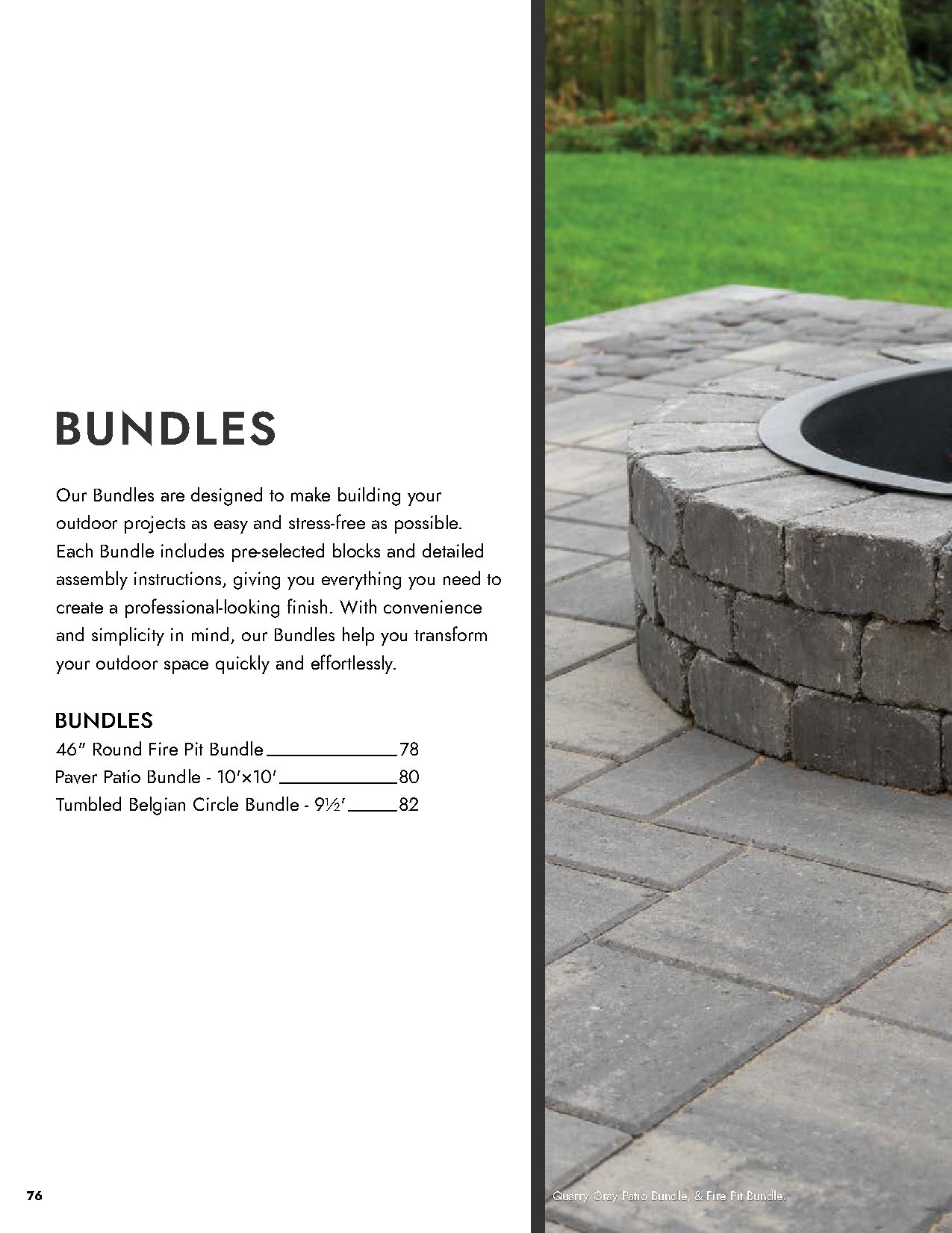 Outdoor Living Block Catalog - Page 76