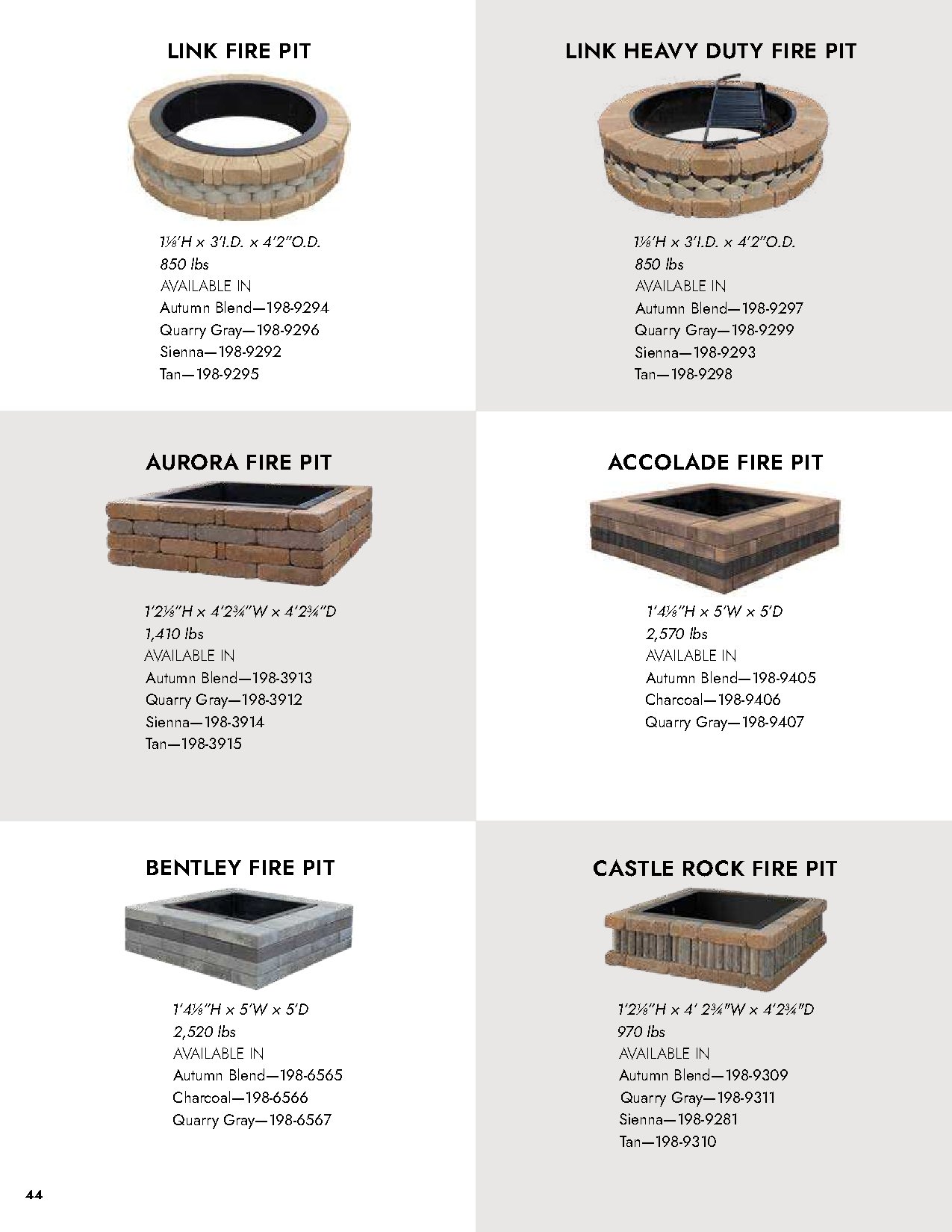 Outdoor Living Block Catalog - Page 44