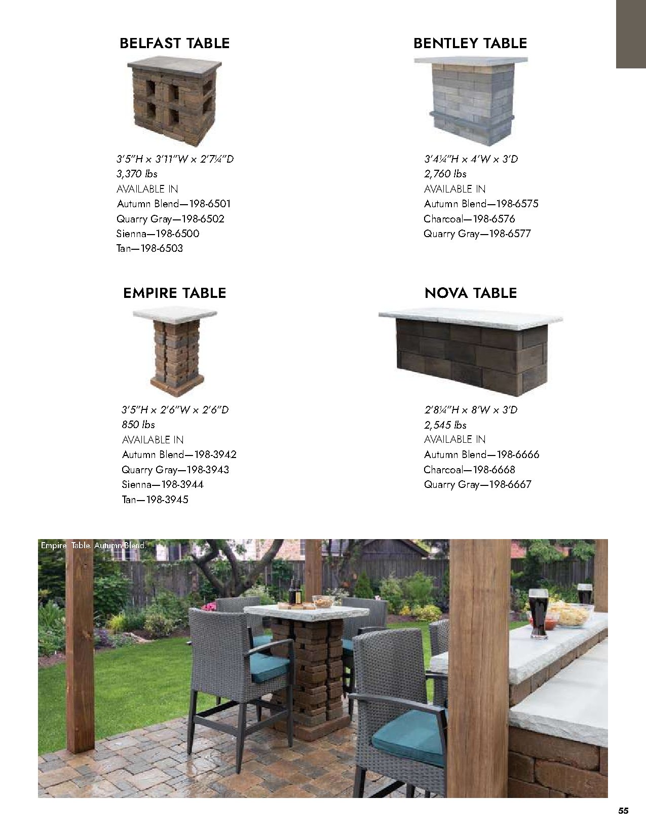Outdoor Living Block Catalog - Page 55