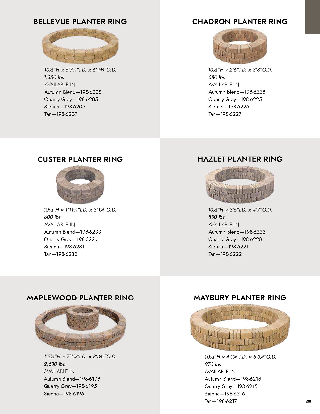 Outdoor Living Block Catalog - Page 59