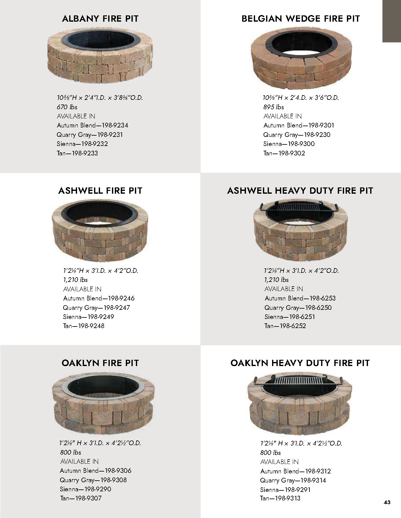 Outdoor Living Block Catalog - Page 43