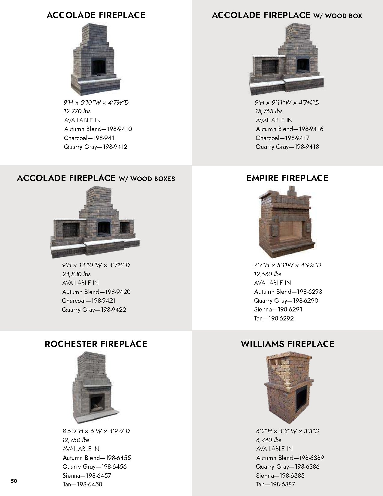 Outdoor Living Block Catalog - Page 50
