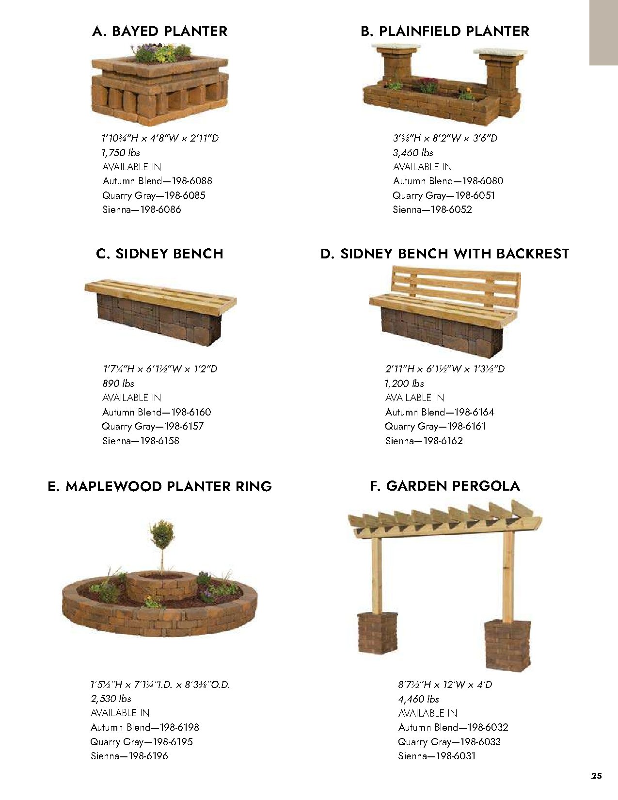 Outdoor Living Block Catalog - Page 25