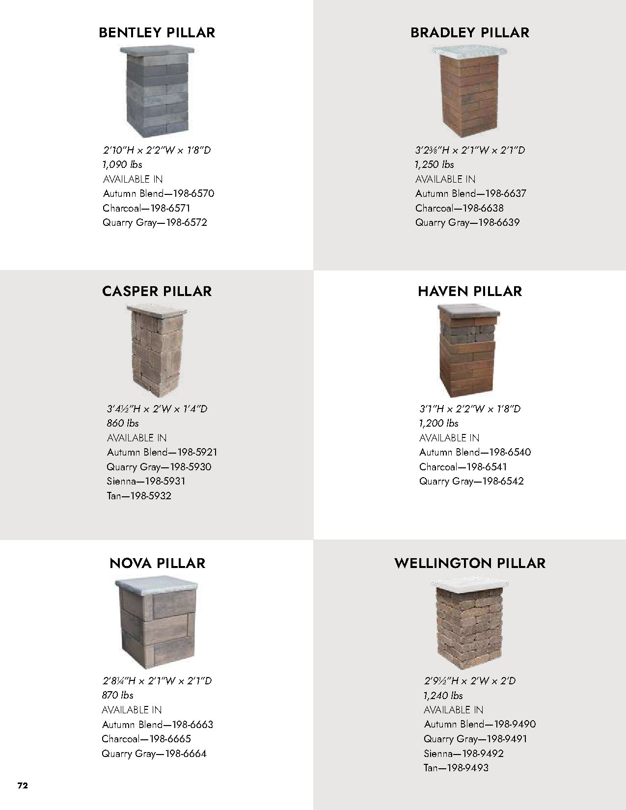 Outdoor Living Block Catalog - Page 72