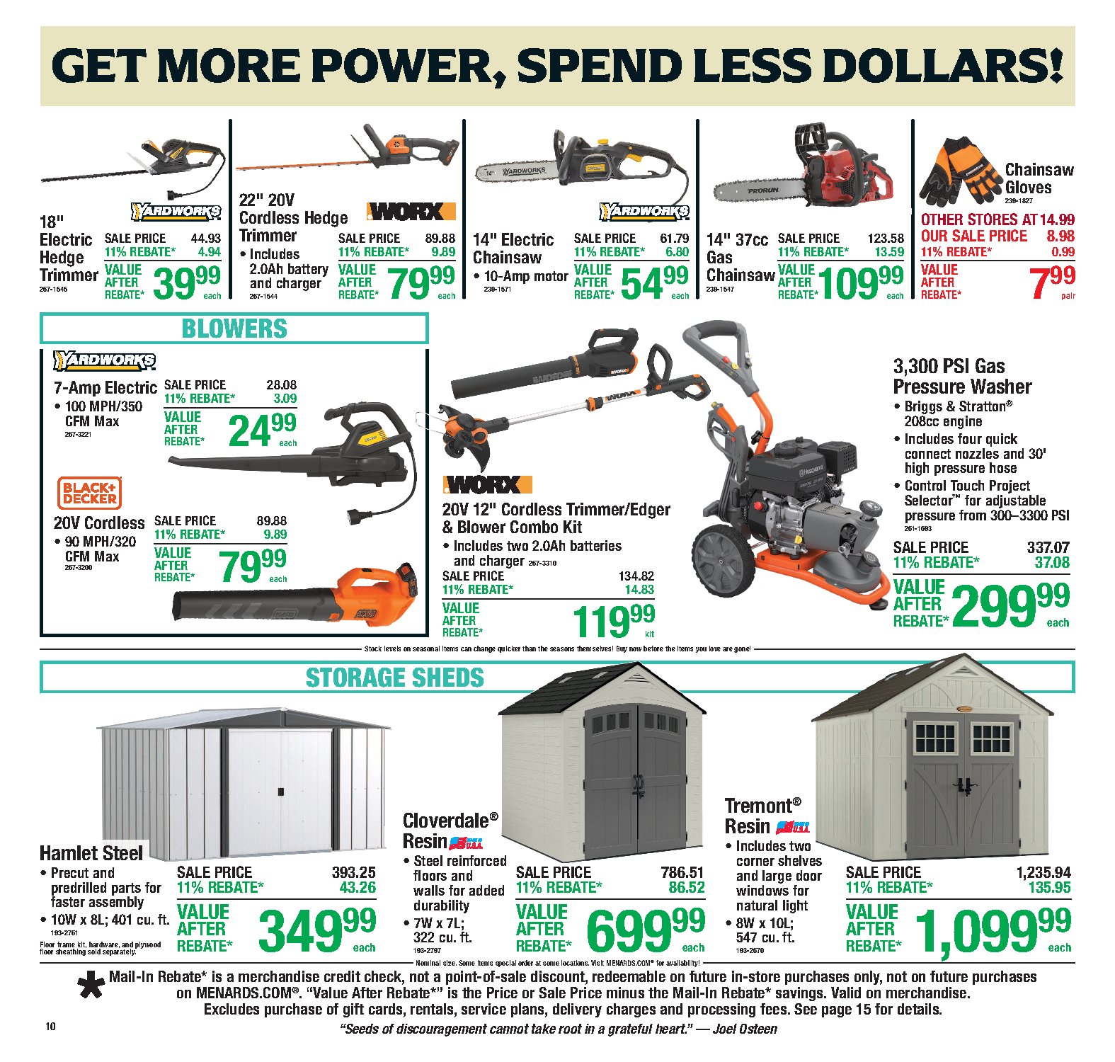 11% Rebate* Sale - Page 10