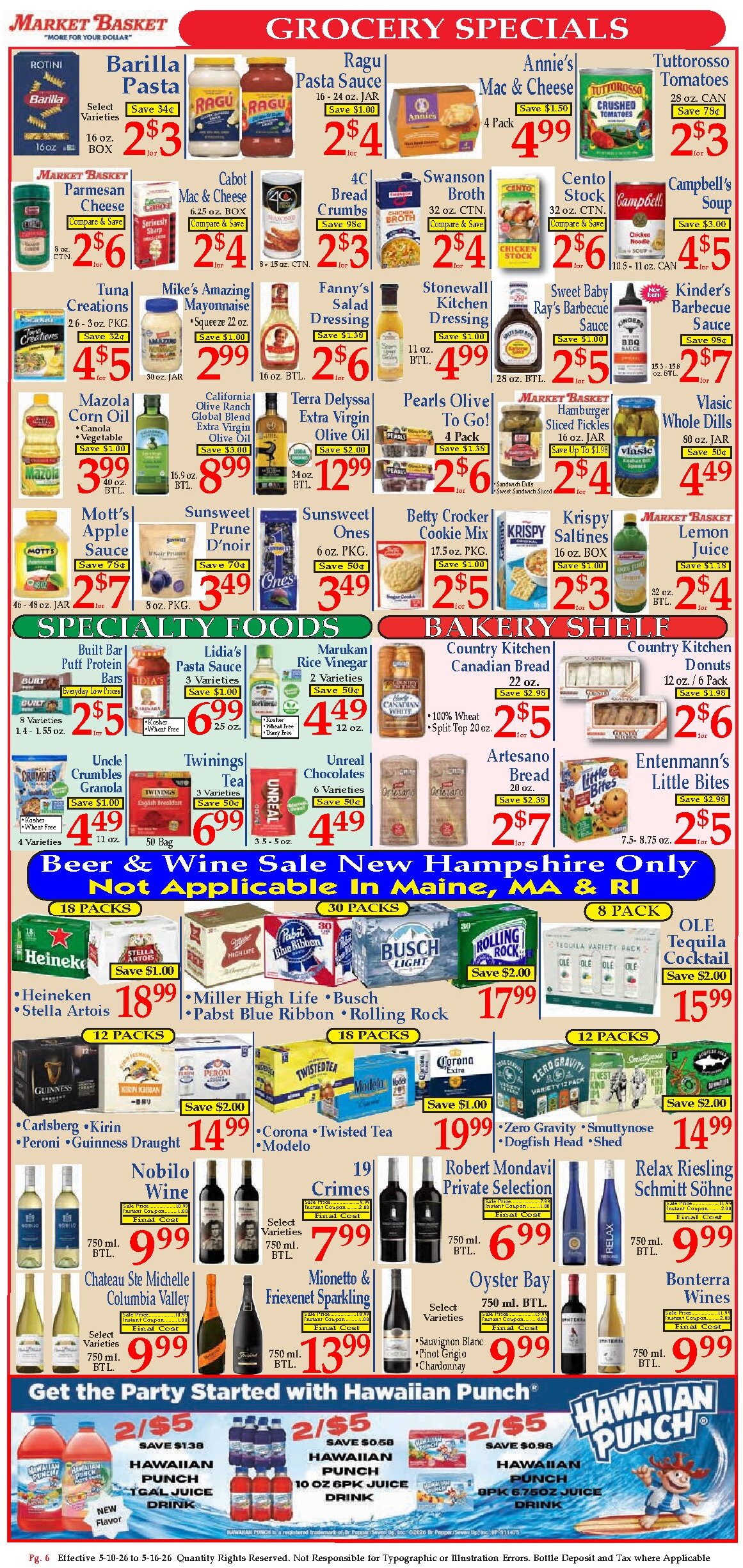 Market Basket - Page 6