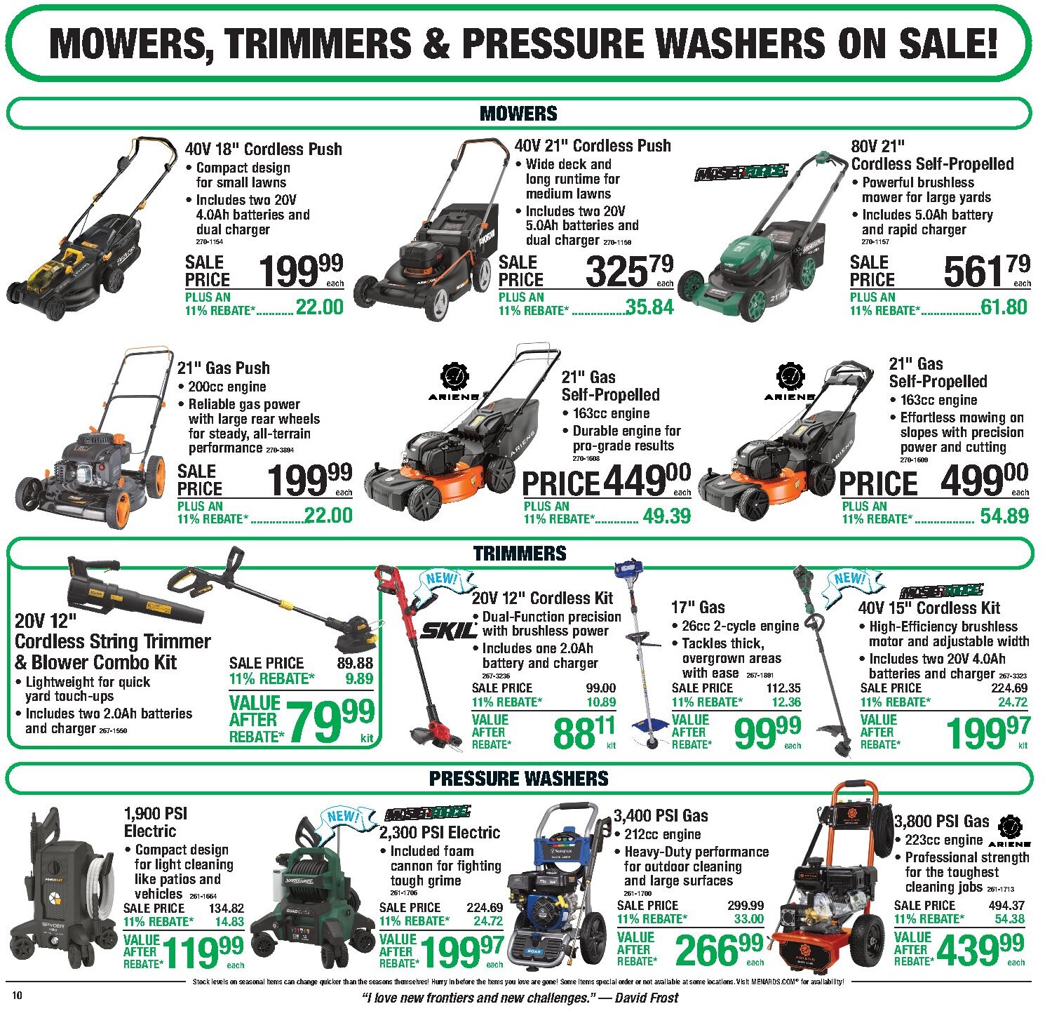 11% Rebate* Sale - Page 13