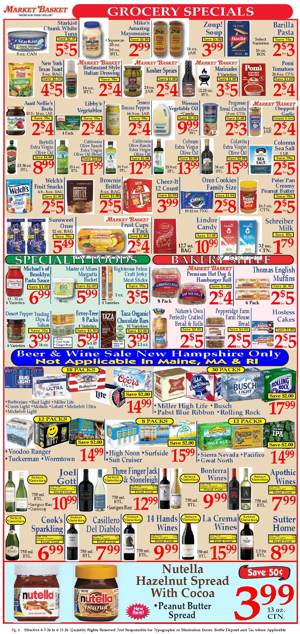 Market Basket - Page 6