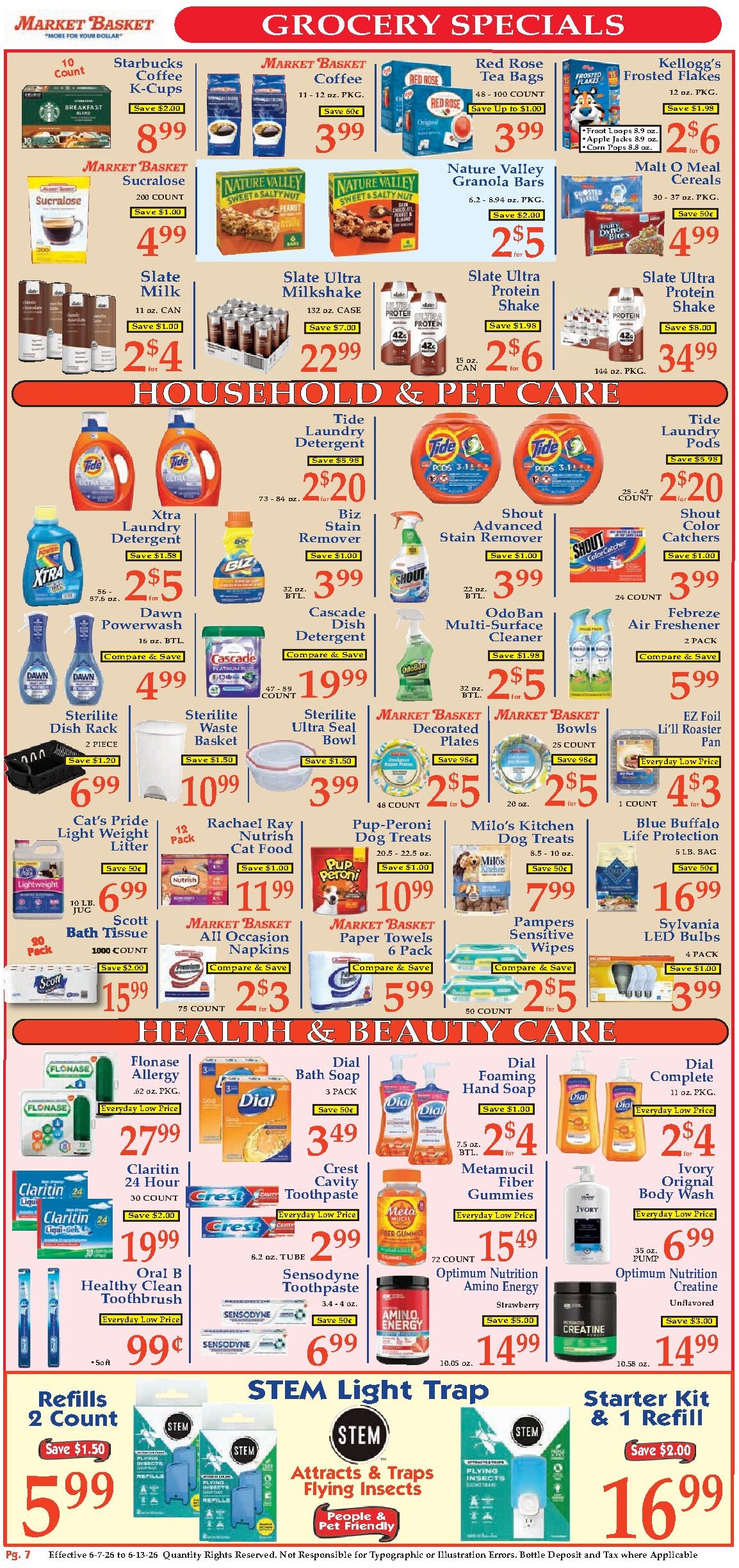 Market Basket - Page 7