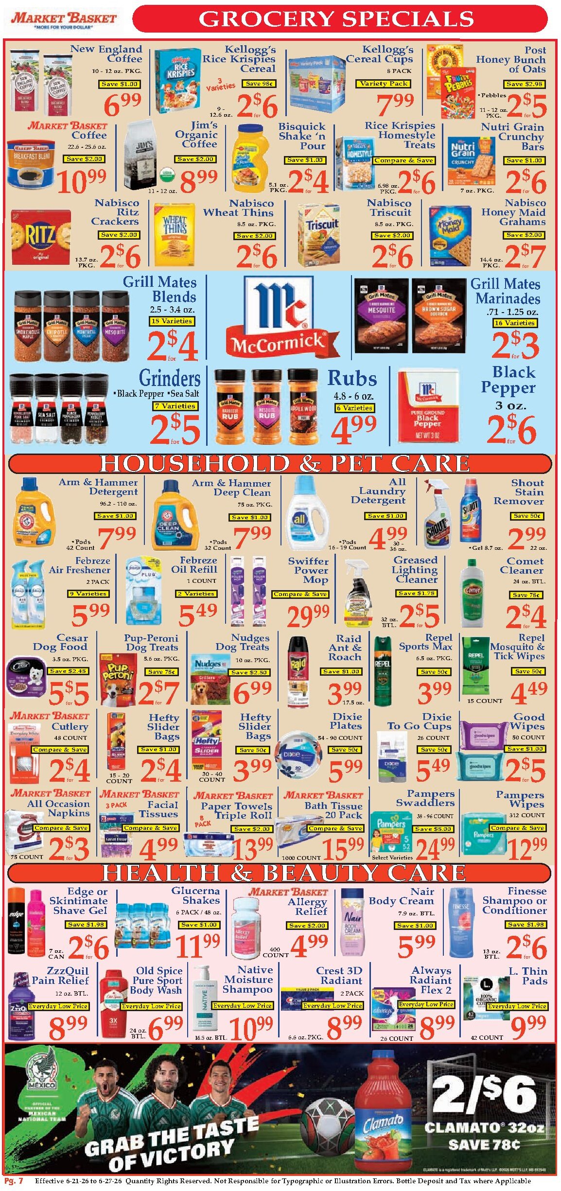 Market Basket - Page 7
