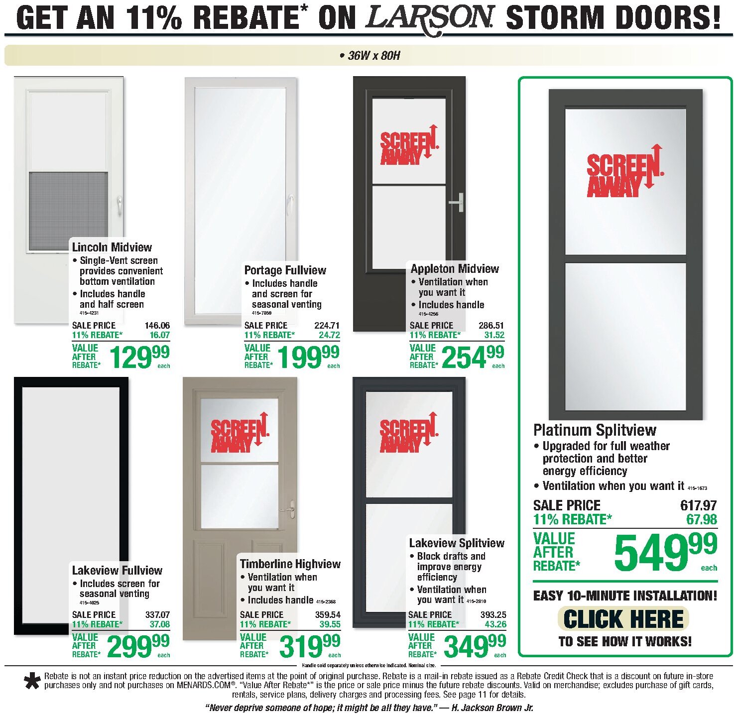 11% Rebate* Sale - Page 12