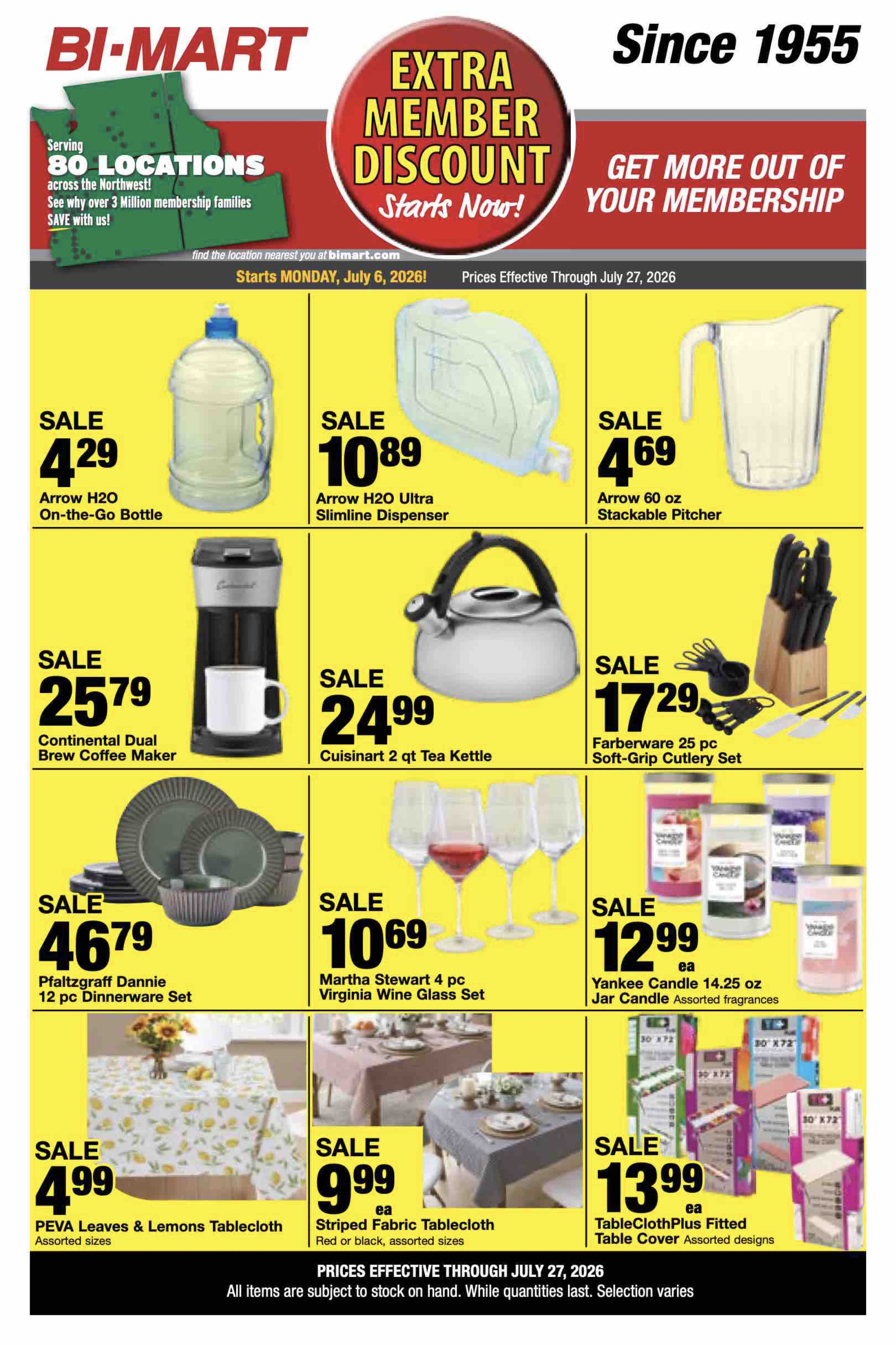 July 6 Extra Member Discount - Page 1