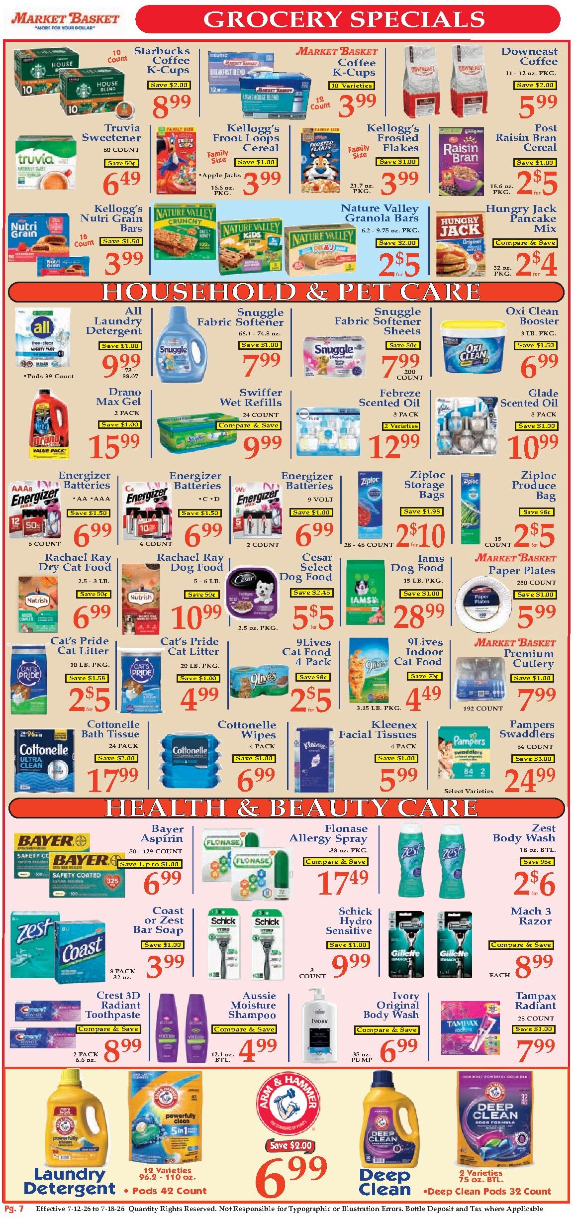 Market Basket - Page 7