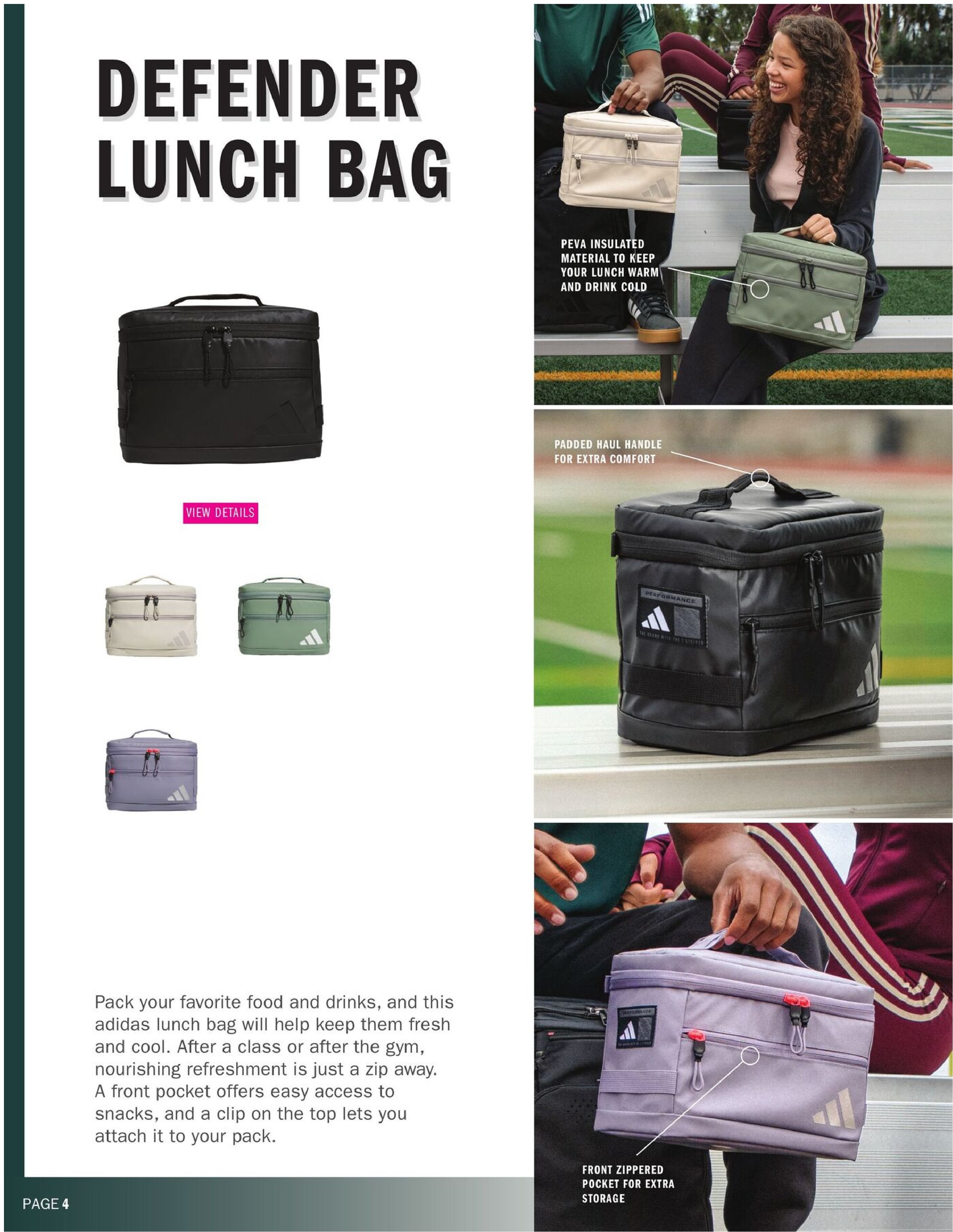 adidas Back-To-School Backpack & Lunch Kit Guide - Page 4