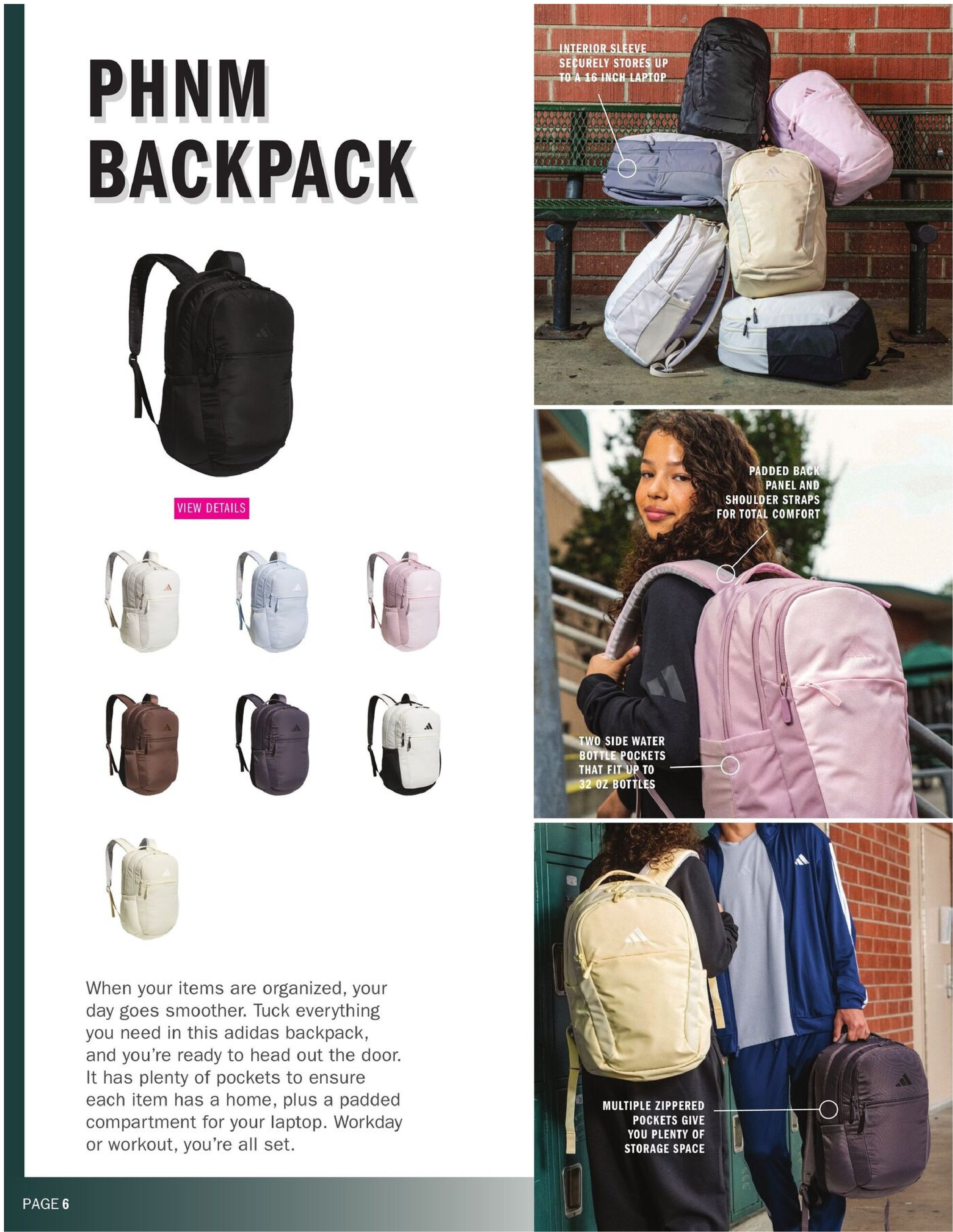 adidas Back-To-School Backpack & Lunch Kit Guide - Page 6