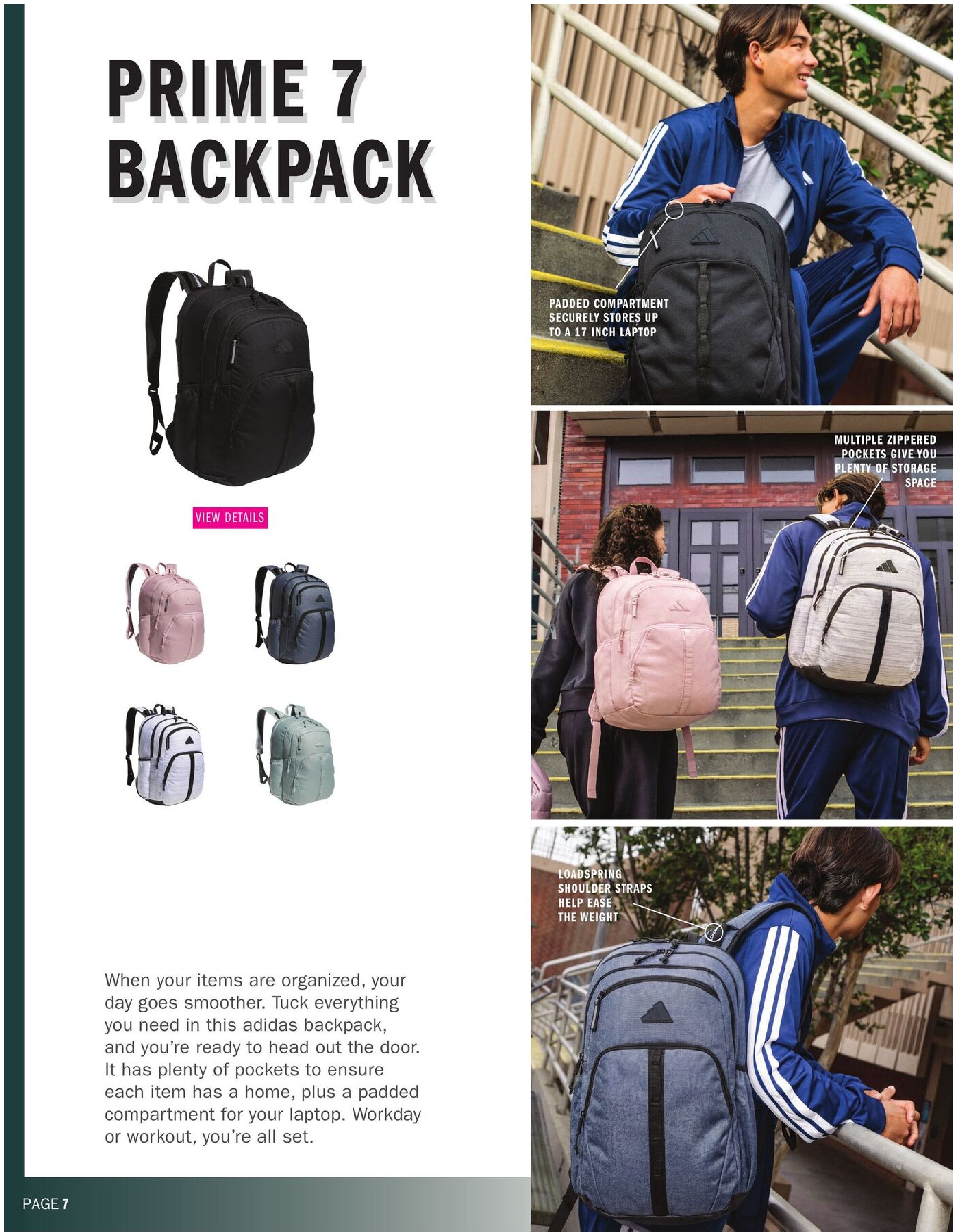 adidas Back-To-School Backpack & Lunch Kit Guide - Page 7