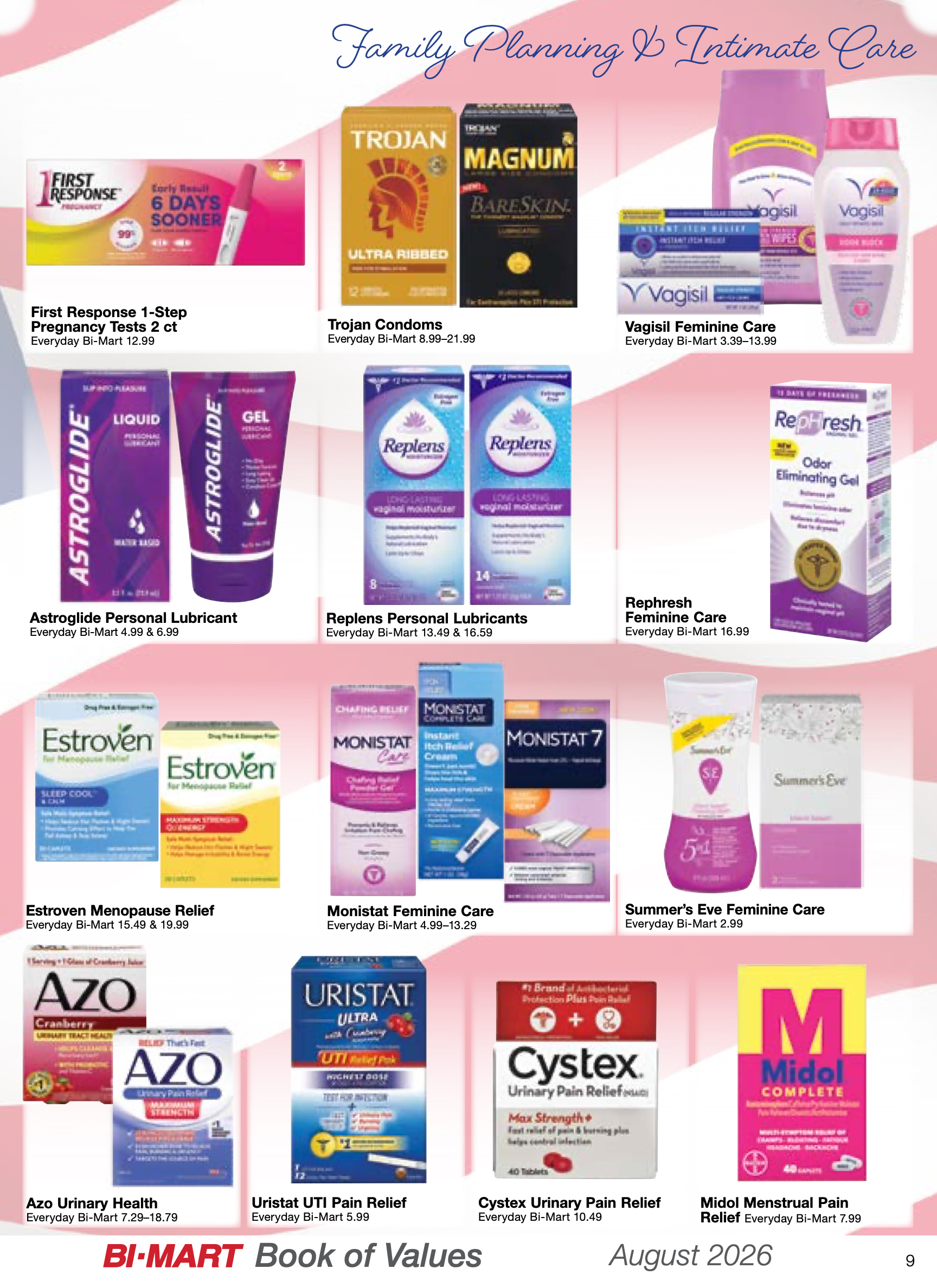 August Health & Beauty Book of Values - Page 9