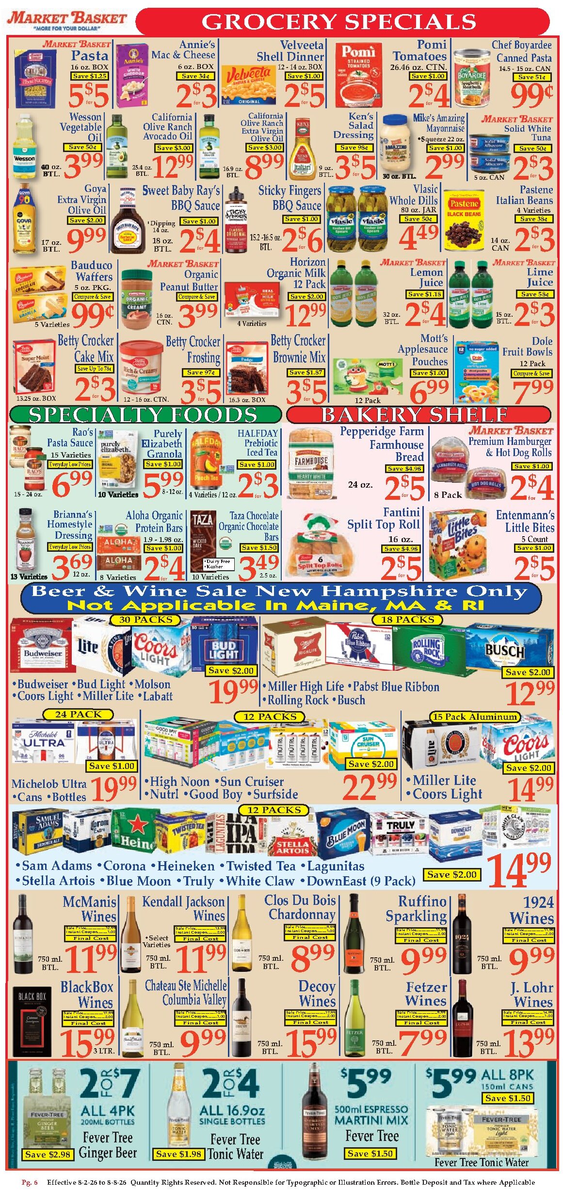 Market Basket - Page 6