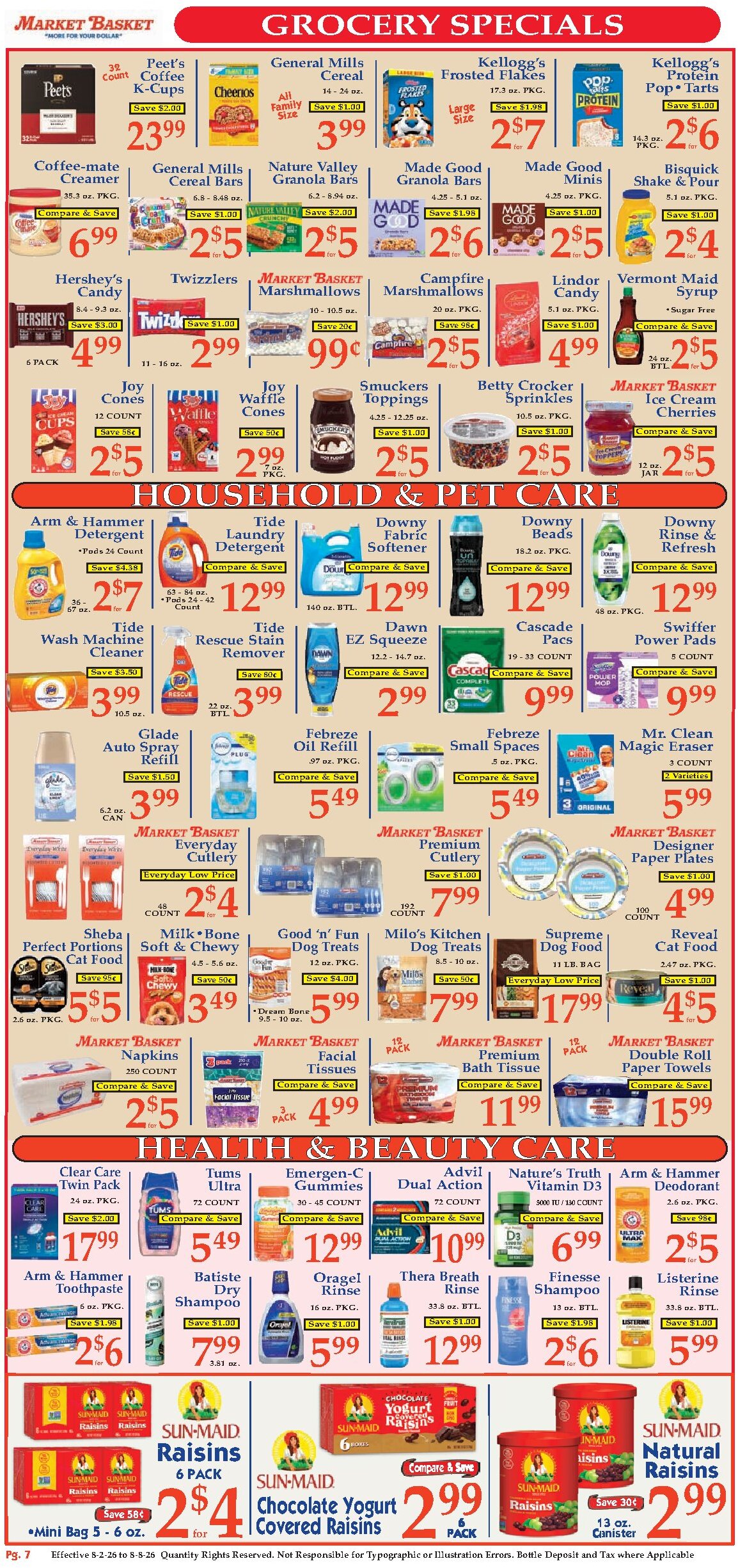 Market Basket - Page 7