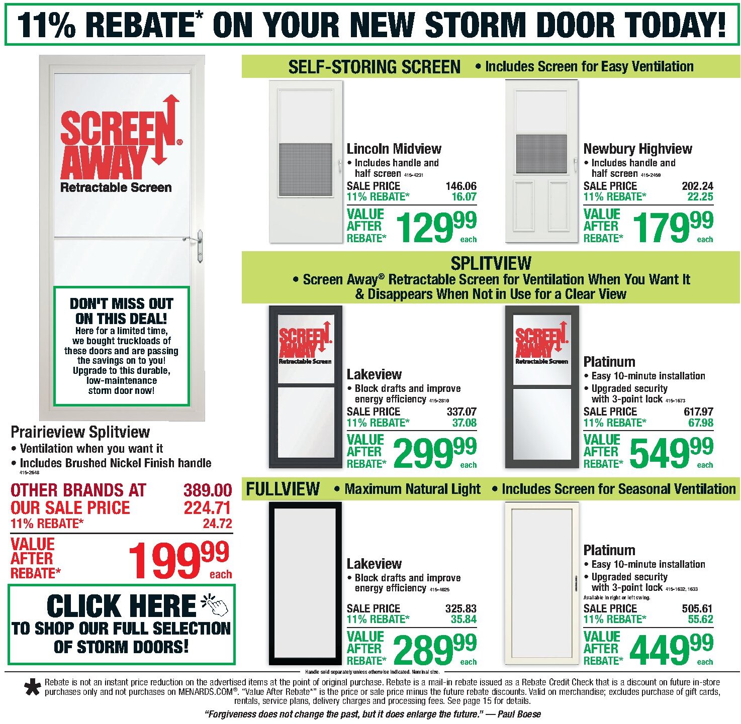 11% Rebate* Sale - Page 3