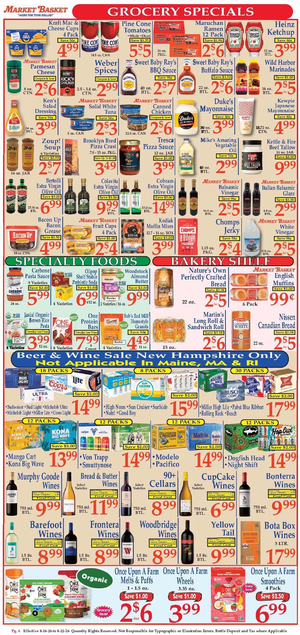 Market Basket - Page 6