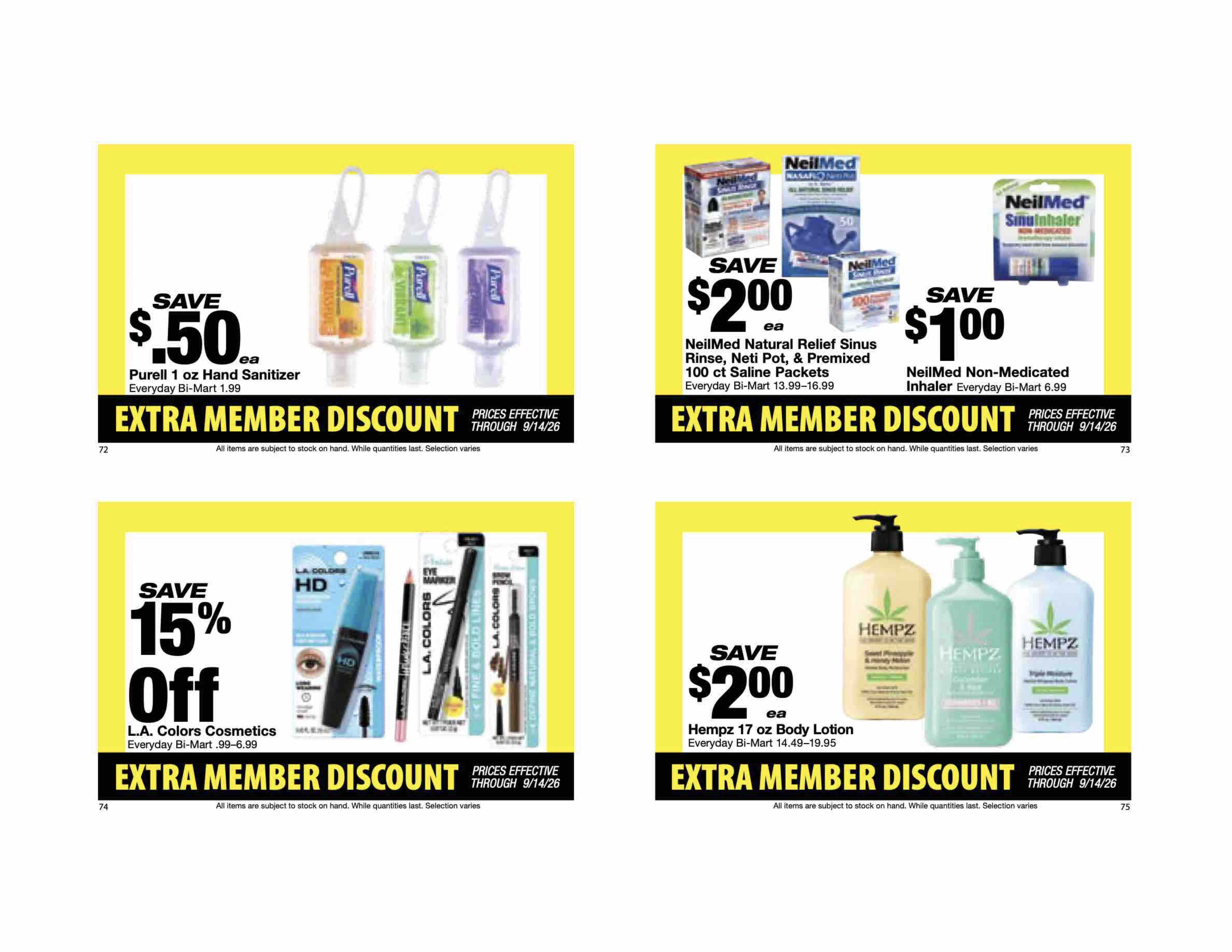 August 24 Extra Member Discount Book - Page 20
