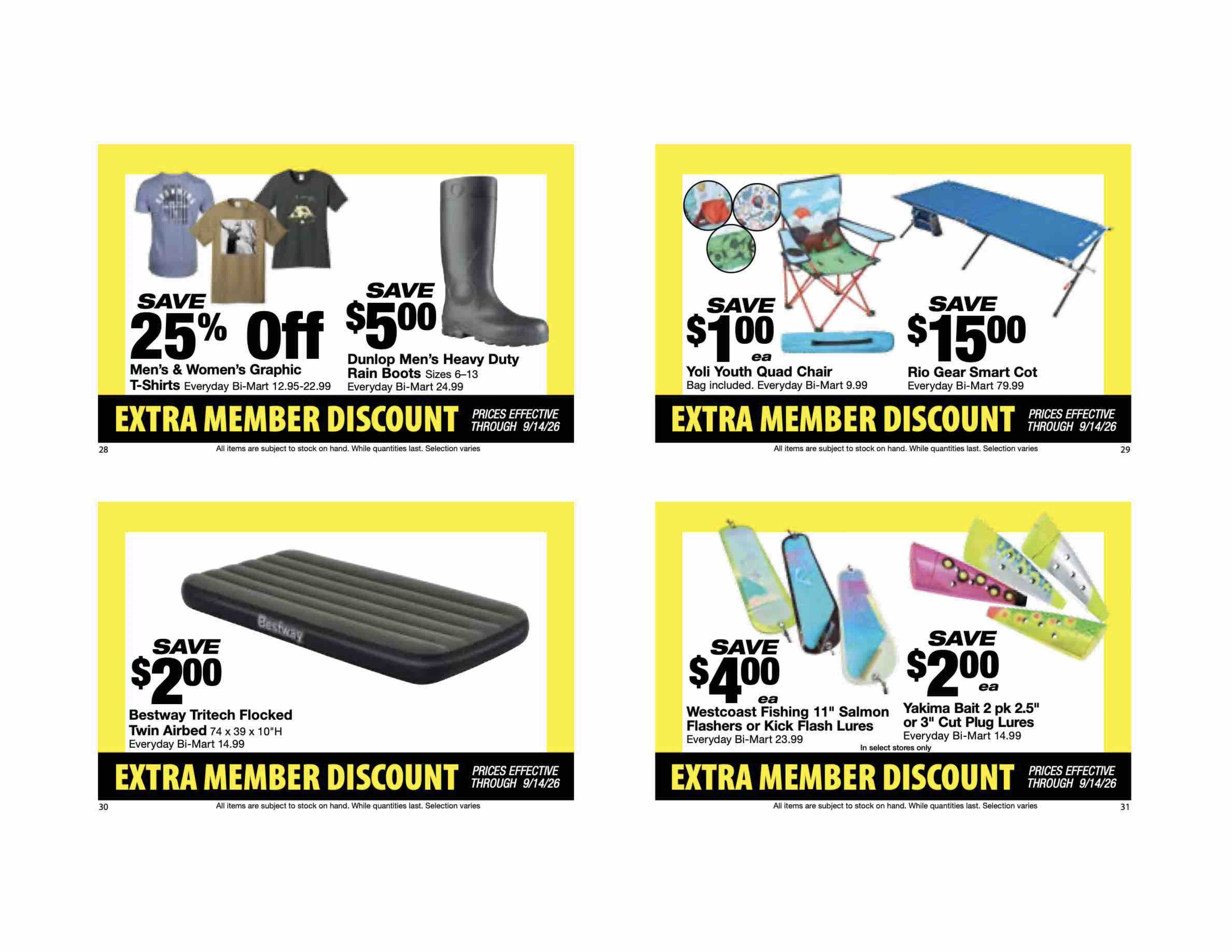 August 24 Extra Member Discount Book - Page 9