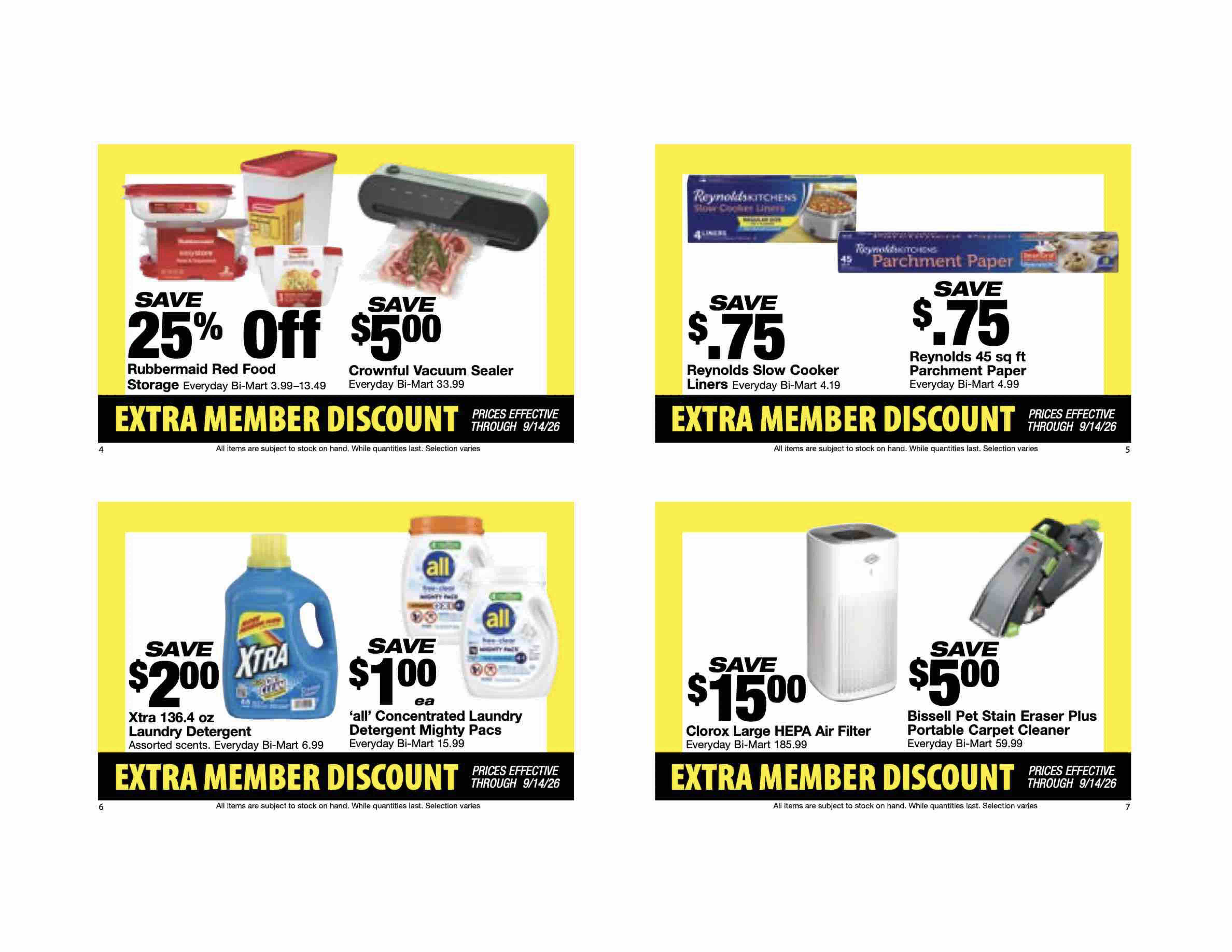 August 24 Extra Member Discount Book - Page 3