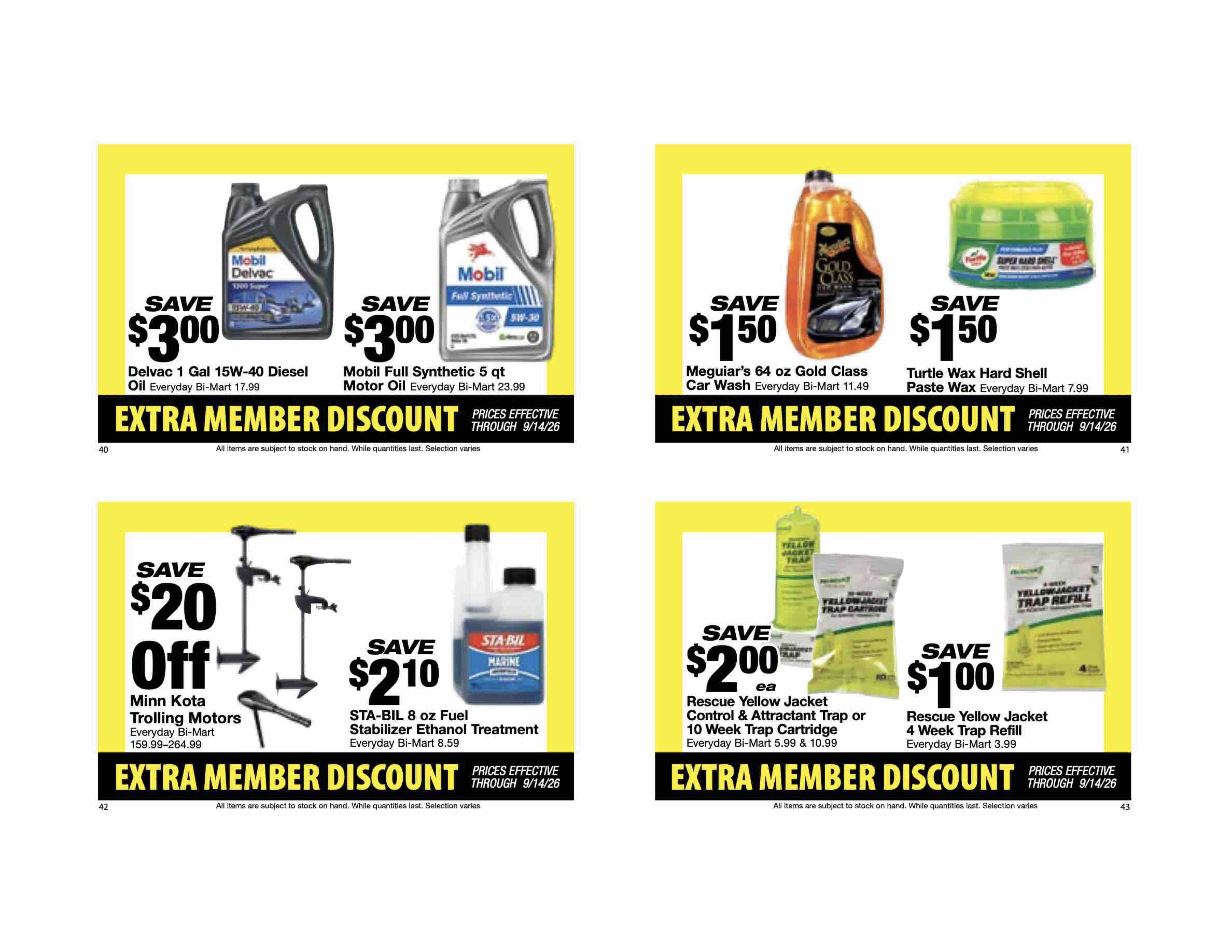 August 24 Extra Member Discount Book - Page 12