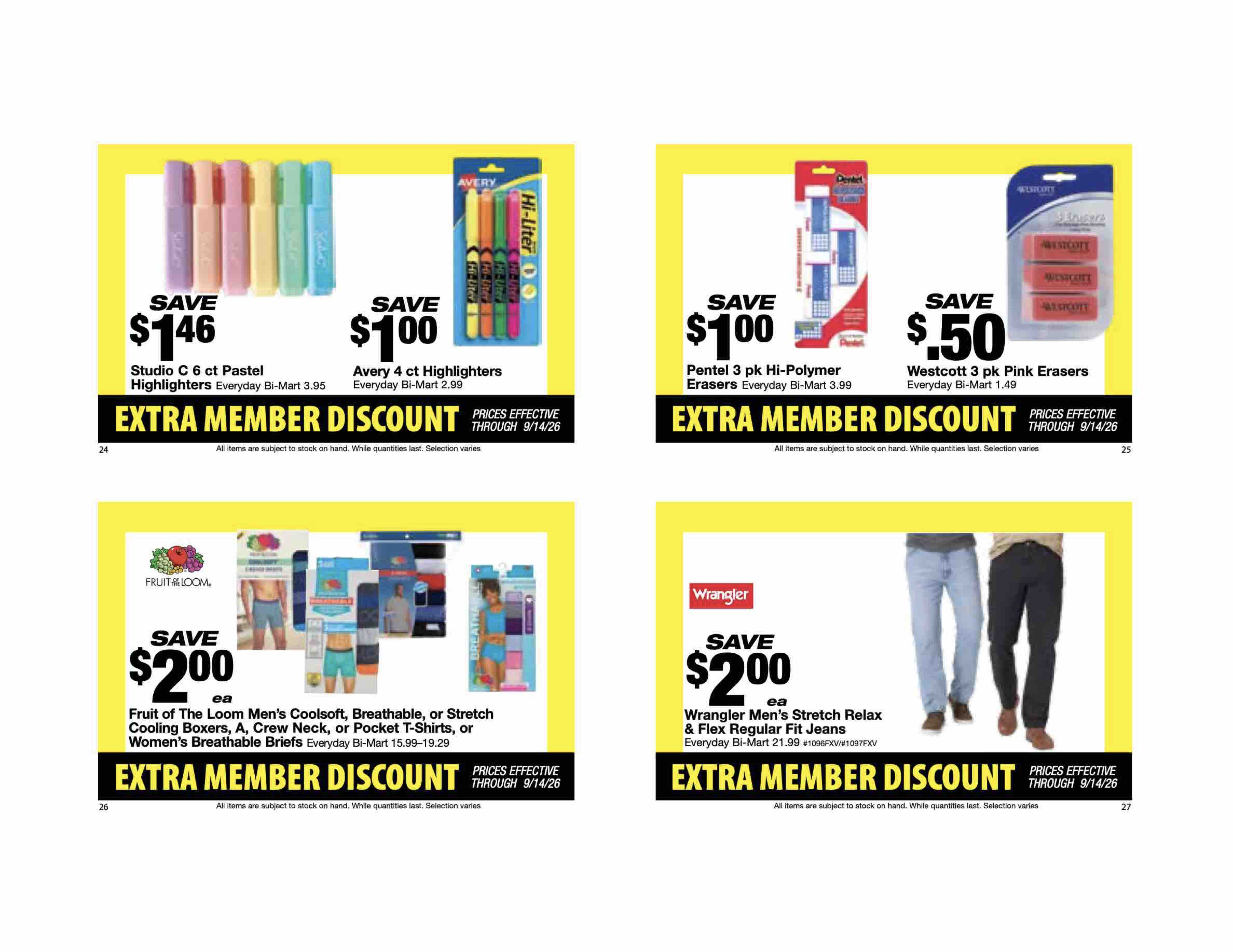 August 24 Extra Member Discount Book - Page 8
