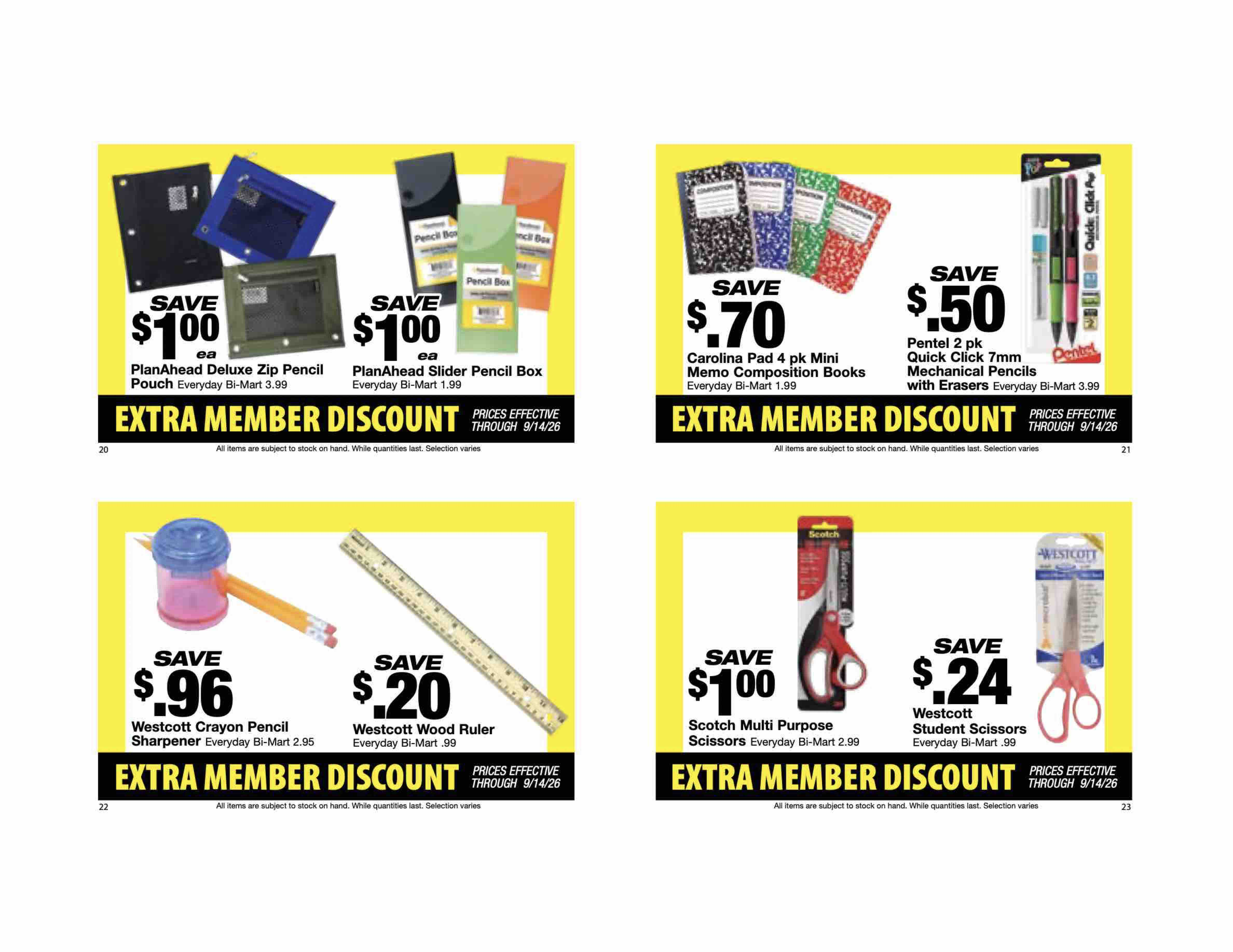 August 24 Extra Member Discount Book - Page 7