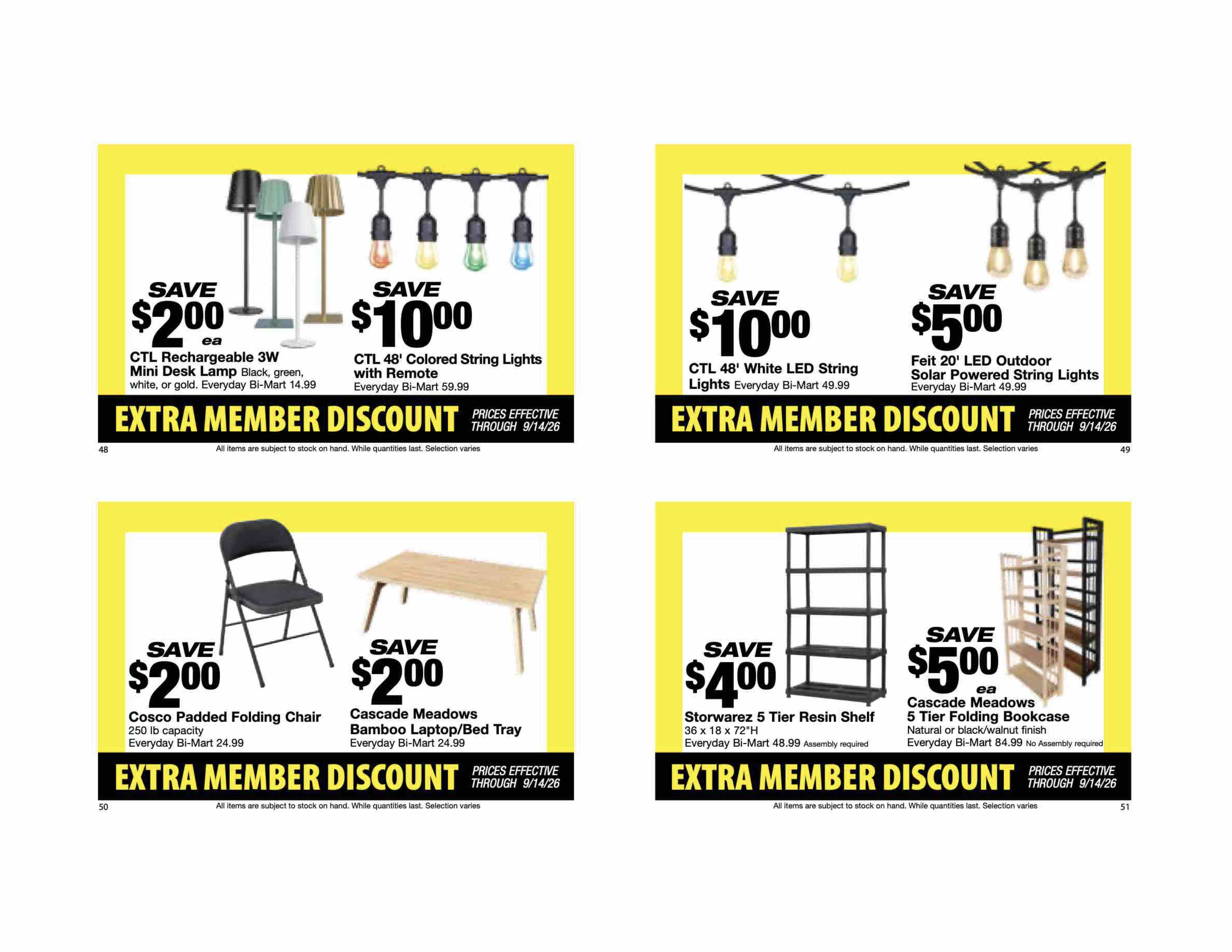 August 24 Extra Member Discount Book - Page 14